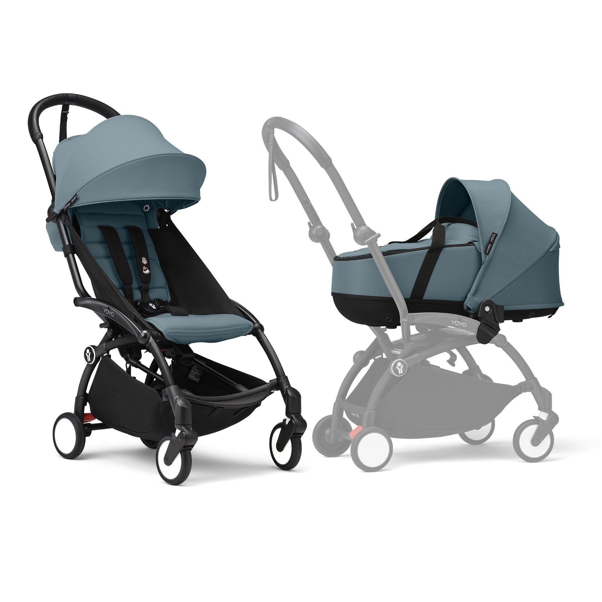 Stokke Kinder-Buggy YOYO³ Kinderwagen mit Liegewanne