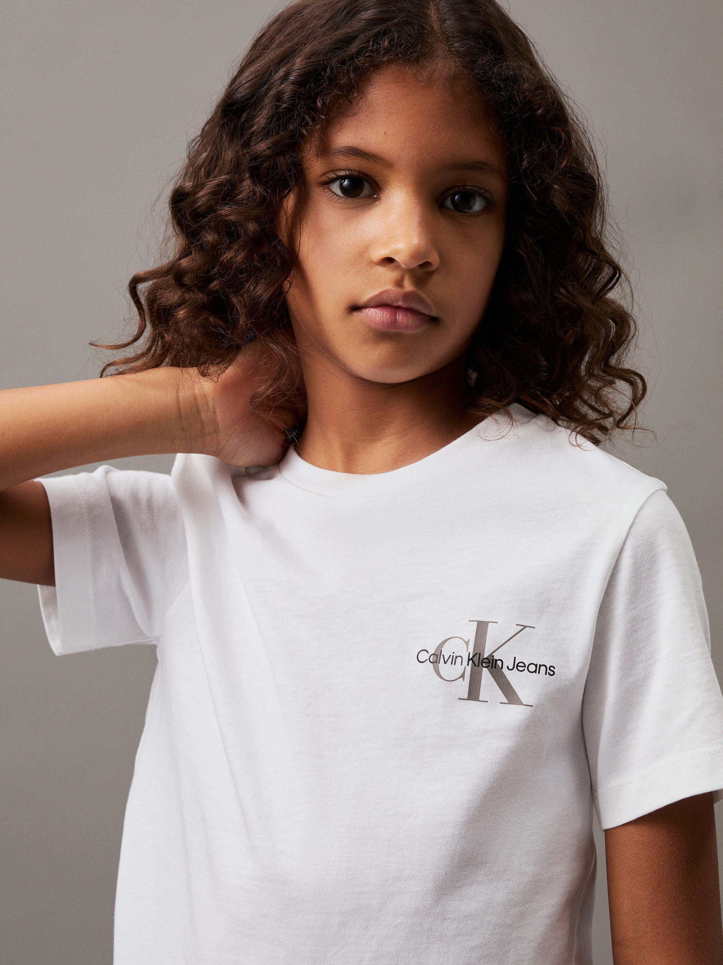 Calvin Klein Jeans T-Shirt CHEST MONOGRAM T-SHIRT für Kinder bis 16 Jahre
