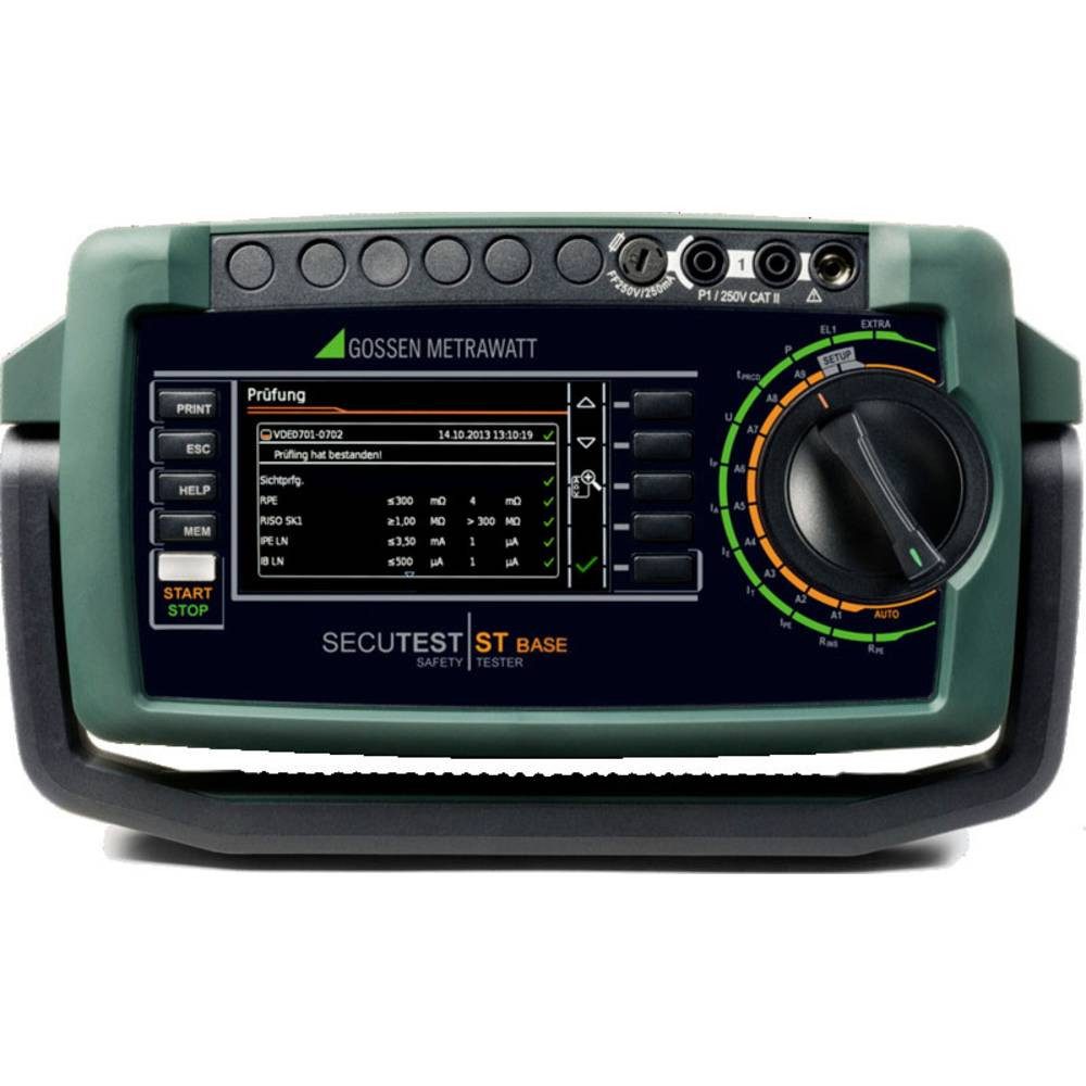 Gossen Multimeter Gerätetester SECUTEST BASE IQ inkl. Anwendersoftware M707A