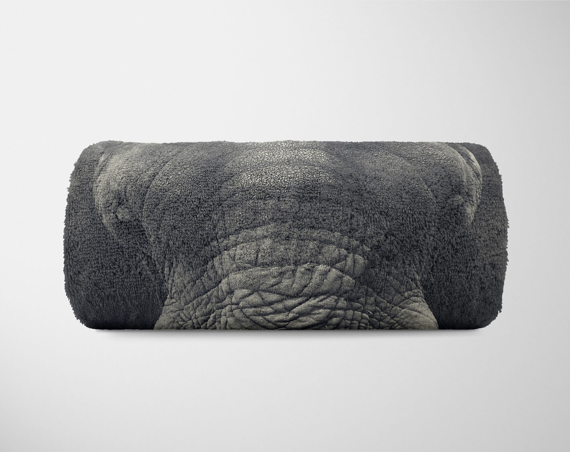 Handtuch Sinus Art Stoßzähne, (1-St), Handtuch Strandhandtuch Tiermotiv mit Baumwolle-Polyester-Mix Handtücher Elefant Kuscheldecke Saunatuch