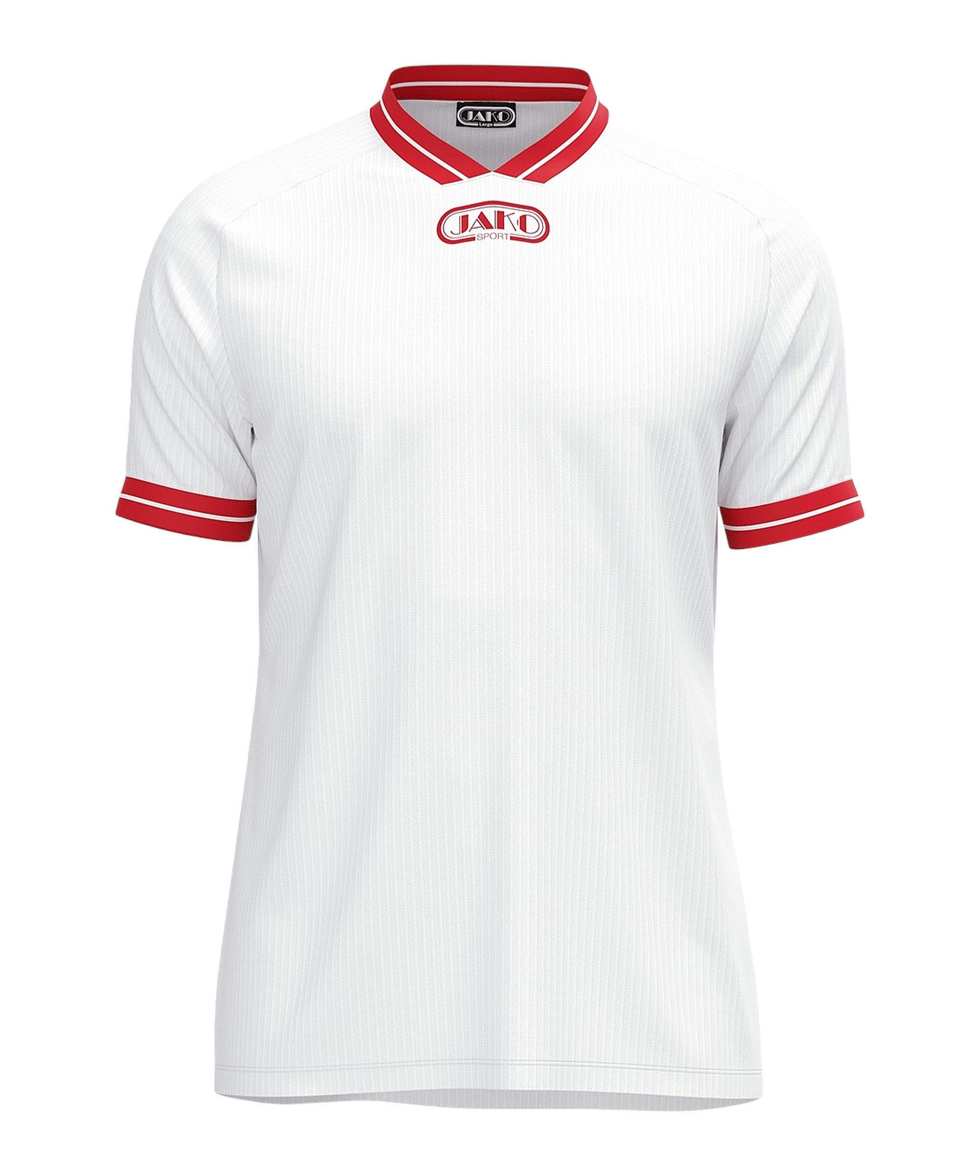 Fußballtrikot Retro Trikot Kids Weiß