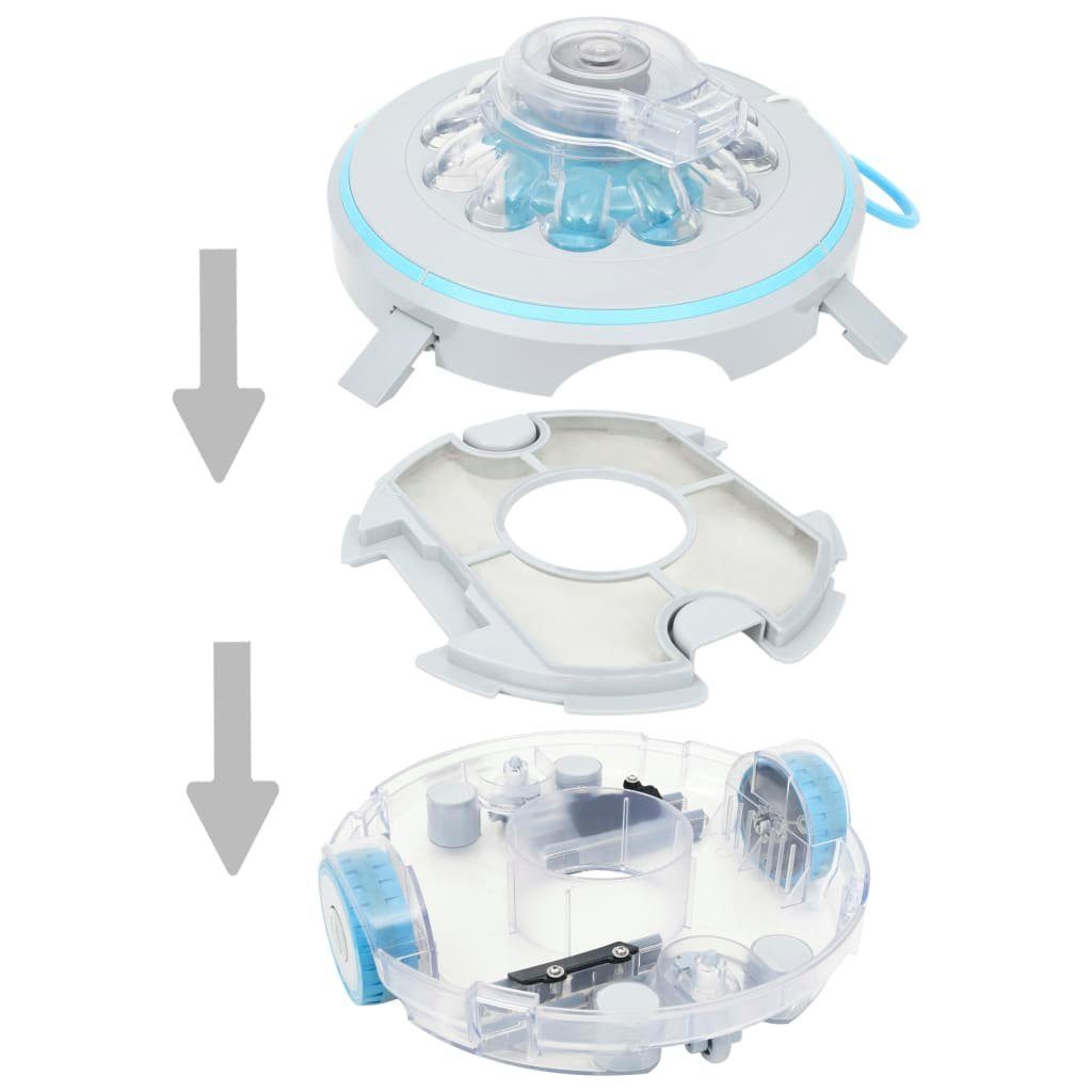 vidaXL Poolbodensauger Poolroboter Poolreiniger Kabellos 27 W Beckenboden Akku vidaXL