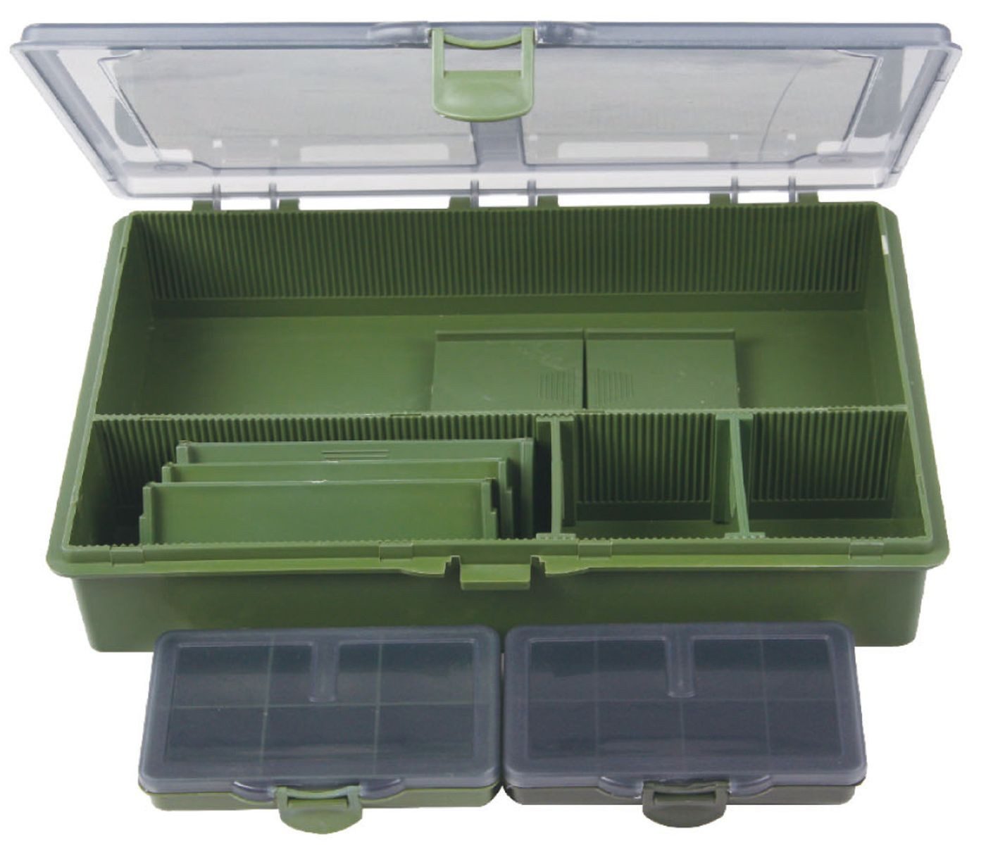 Angelkoffer Paladin PRO Box S inkl. 2 Boxen 27x19x6cm - Angelbox