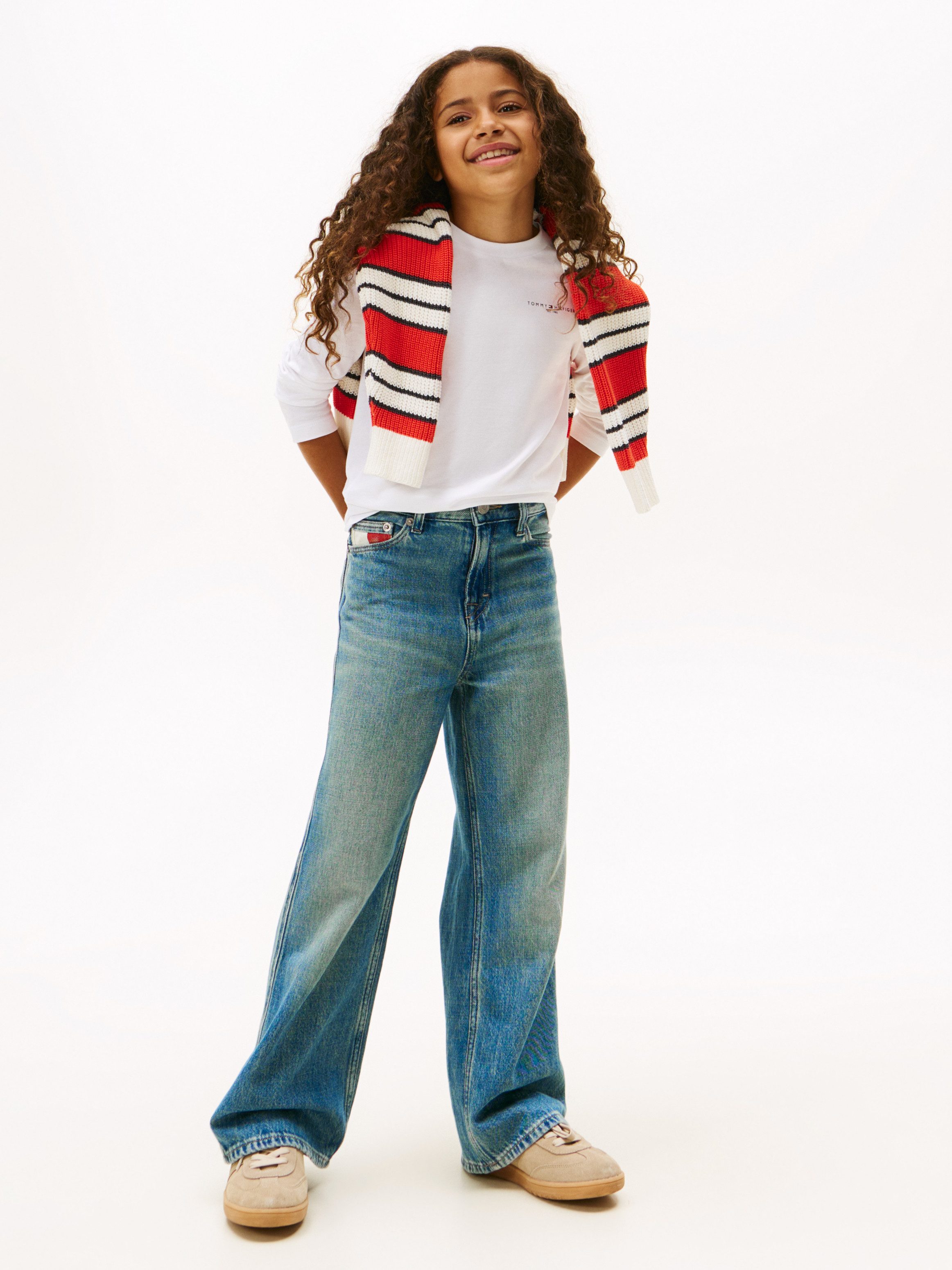Tommy Hilfiger Langarmshirt MINI CORP T-SHIRT LS Kinder bis 16 Jahre
