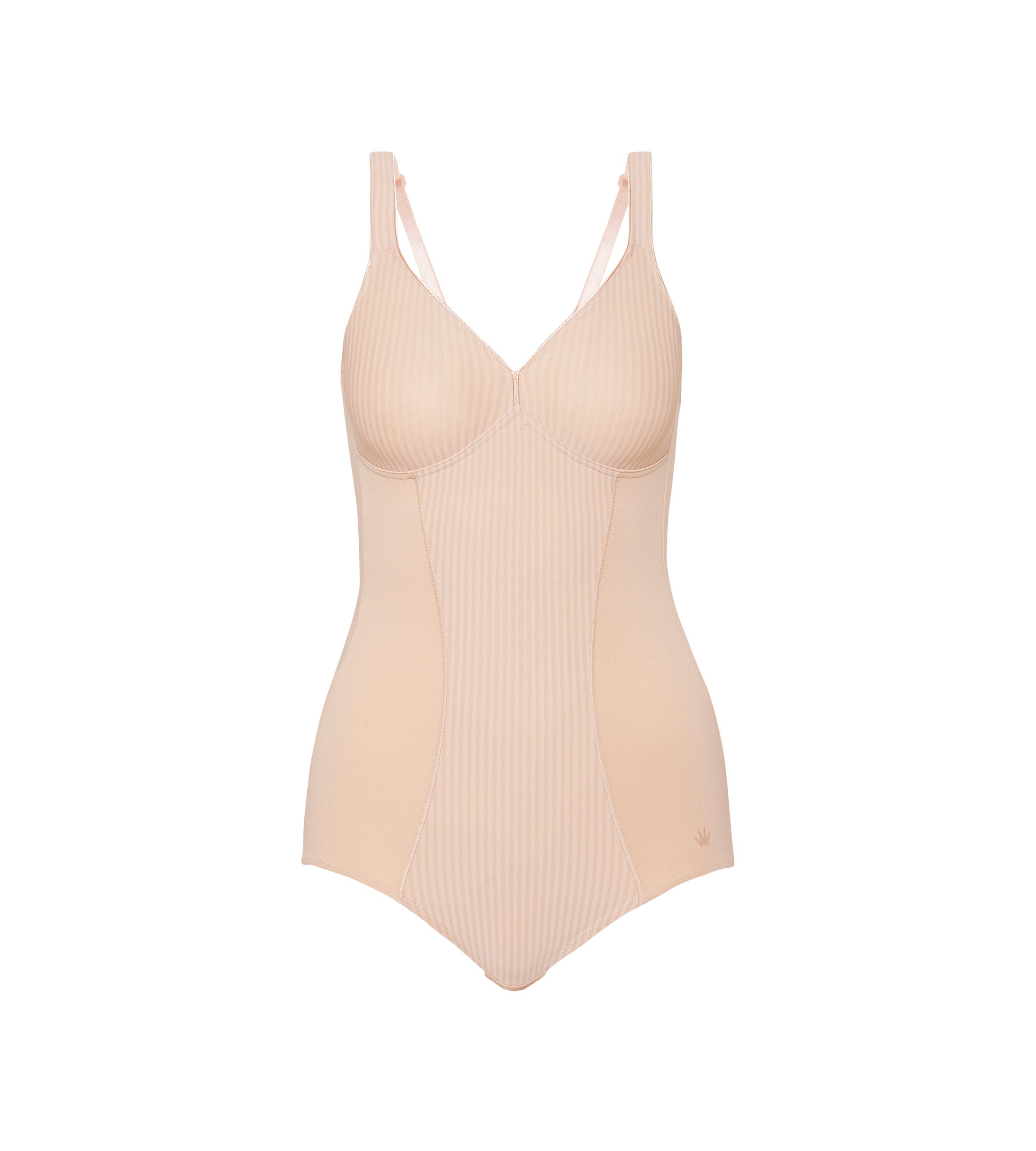 Triumph Shaping-Body Modern Soft+Cotton BS mit dezenten Streifen