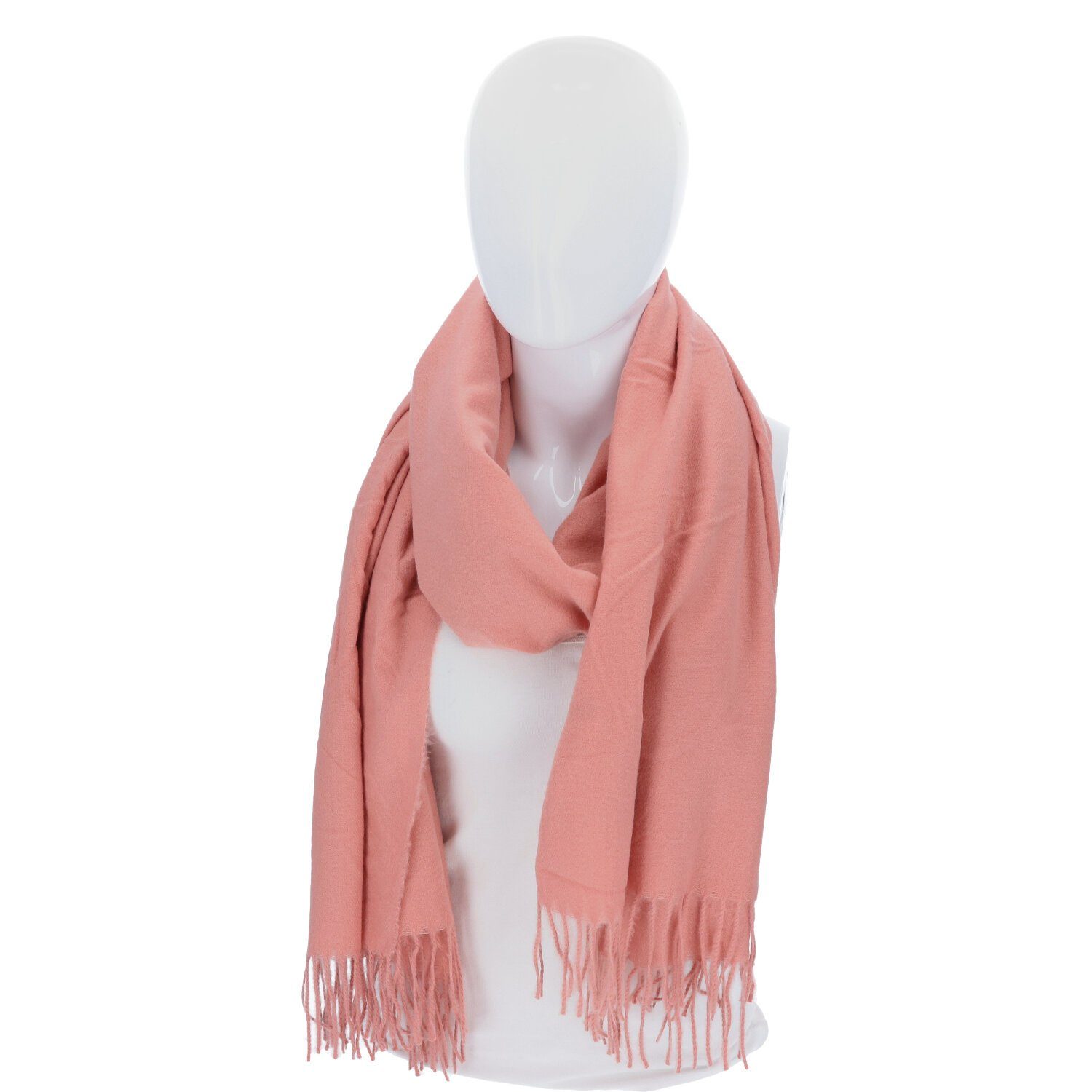 Antonio Strickschal Antonio Damen Winterschal Soft Cashmera alt rosa günstig online kaufen