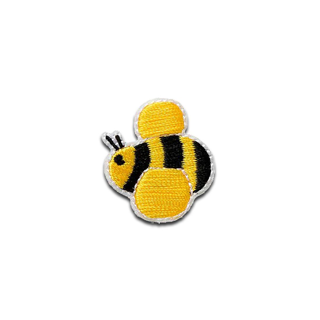 Mono-Quick Пластырь Bügelbild, Aufbügler, Applikationen, Patches, Flicken, zum aufbügeln, Polyester, Biene Tier - Größe: 2,3 x 2,5 cm