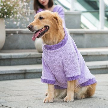 Katde Hundekleid Große Winterhunde Warme Mantel Hundekleidung für Mittelgroße Hunde