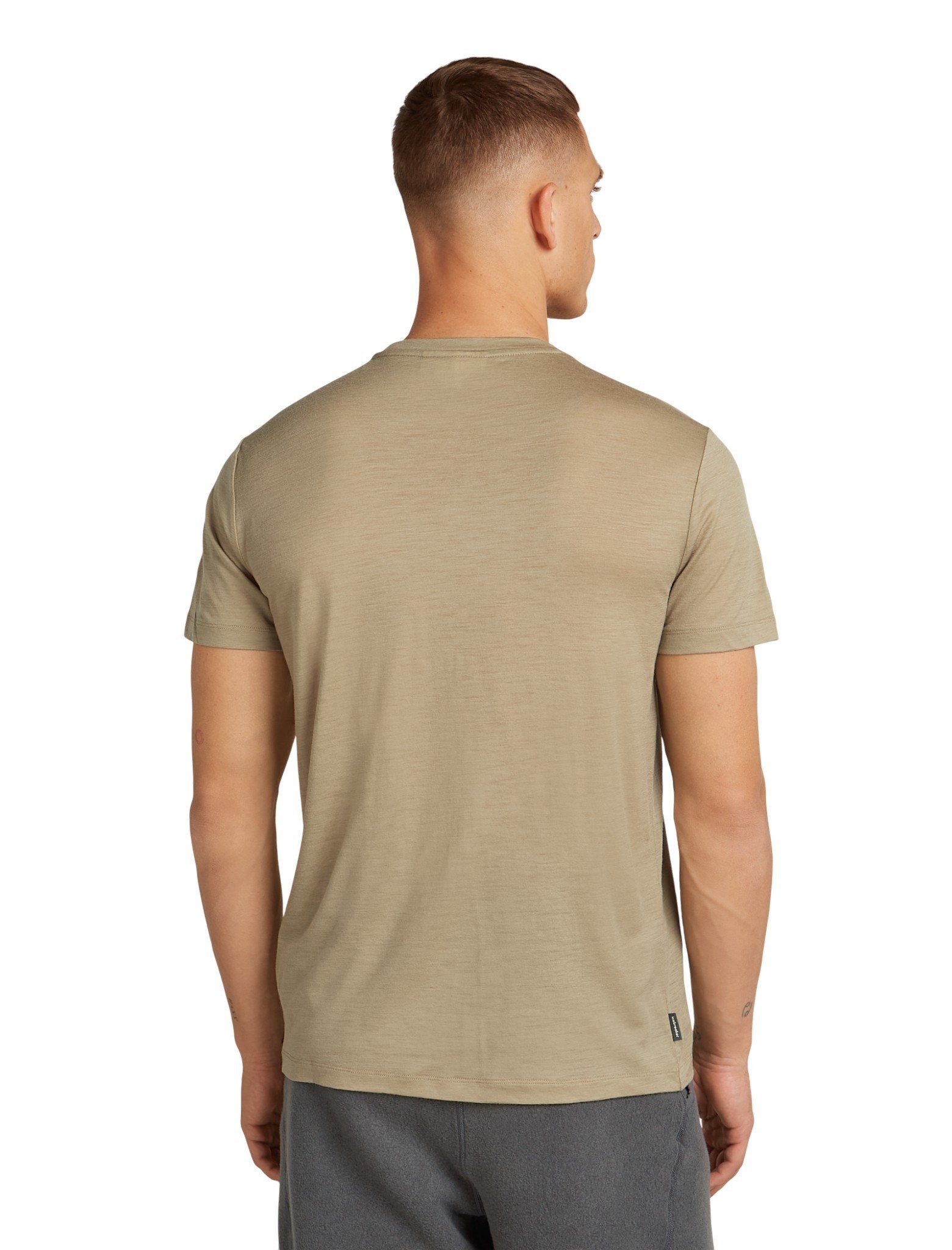 Icebreaker T-Shirt Wander-/Freizeit Merino 150 Tech Lite III (100% Merinowolle) braun