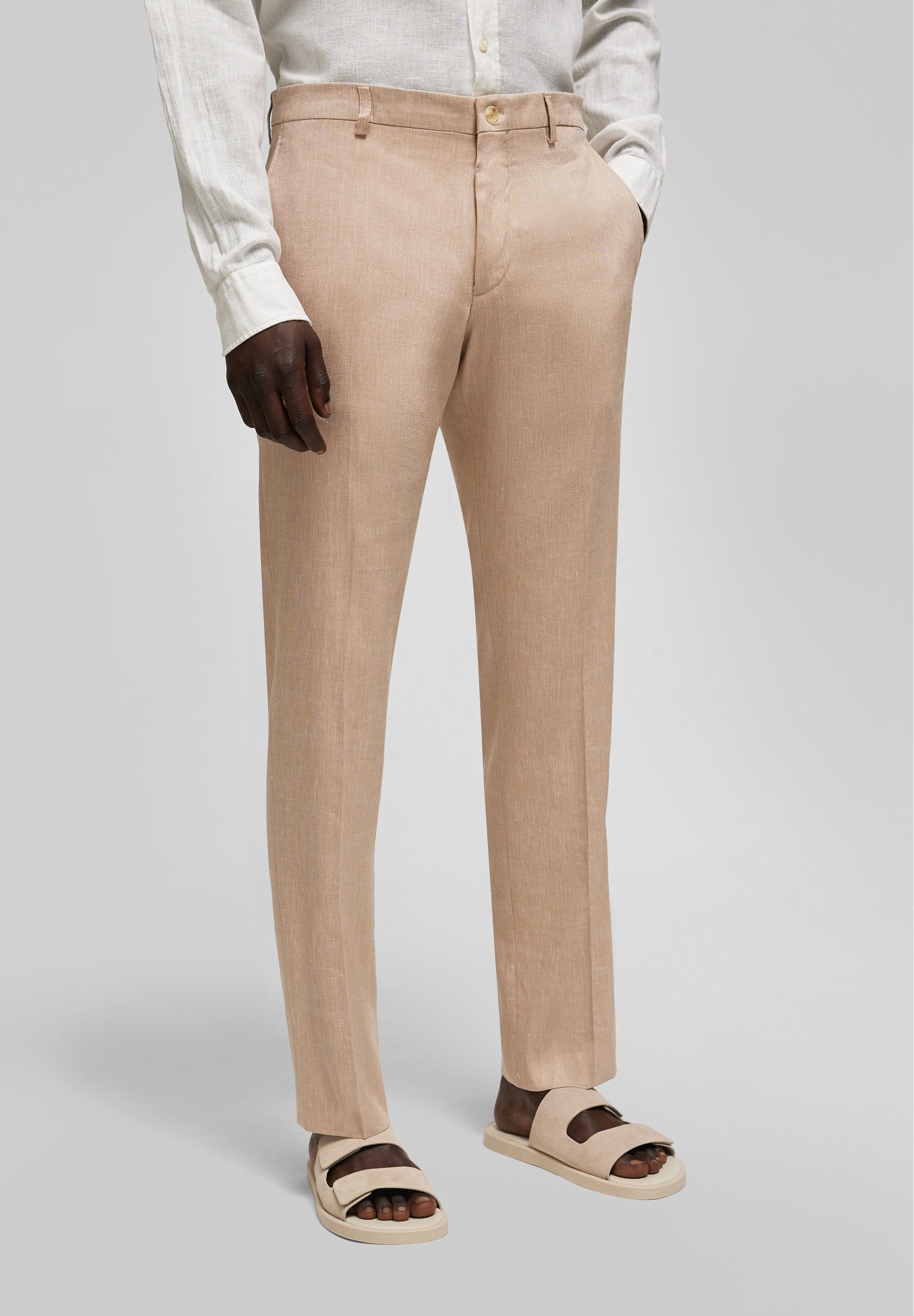 HECHTER PARIS Anzughose (1-tlg) aus Baumwoll-Satin günstig online kaufen