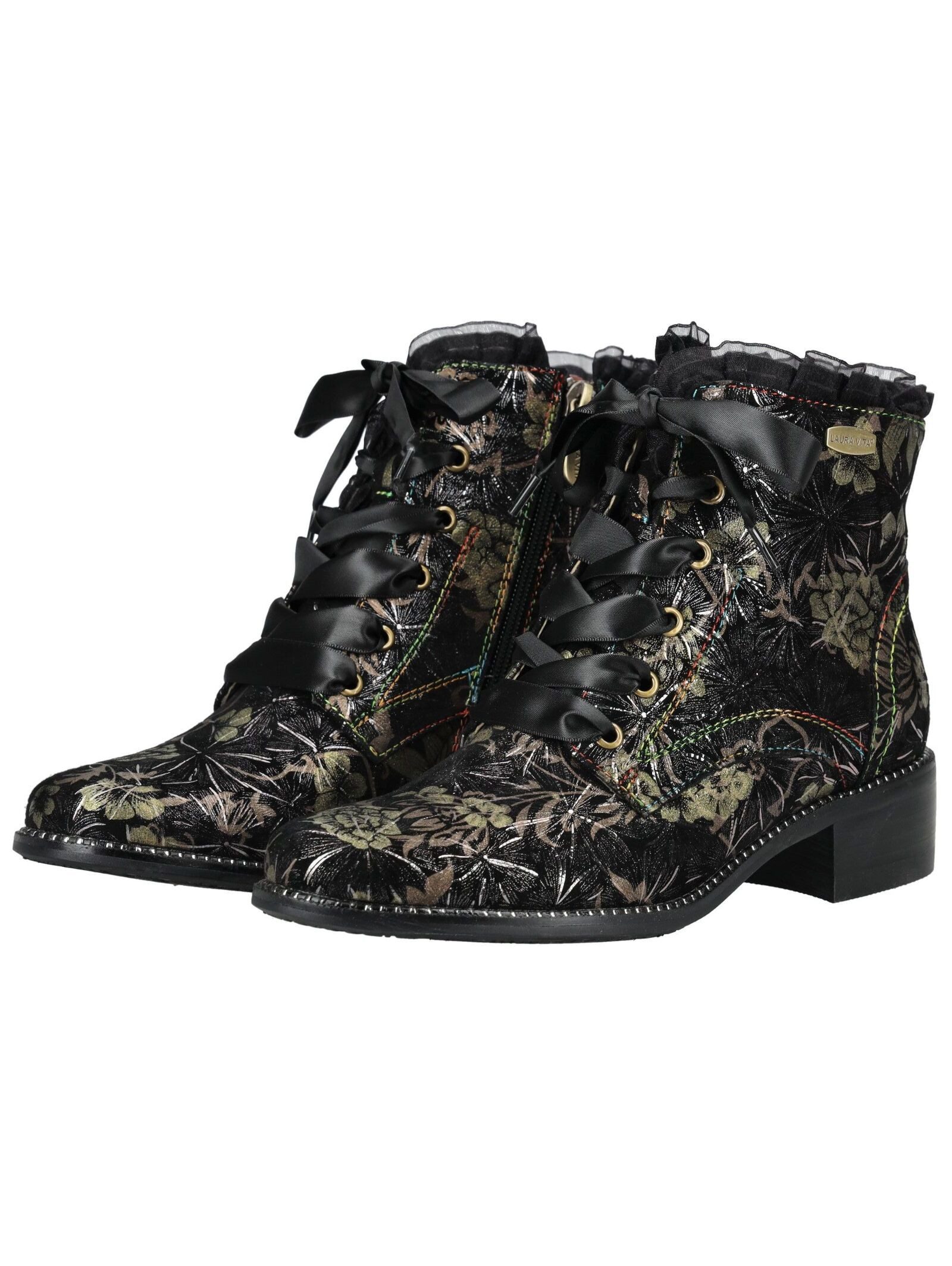 LAURA VITA LAURA VITA Stiefelette Leder Schnürstiefelette – Bild 4 von 5