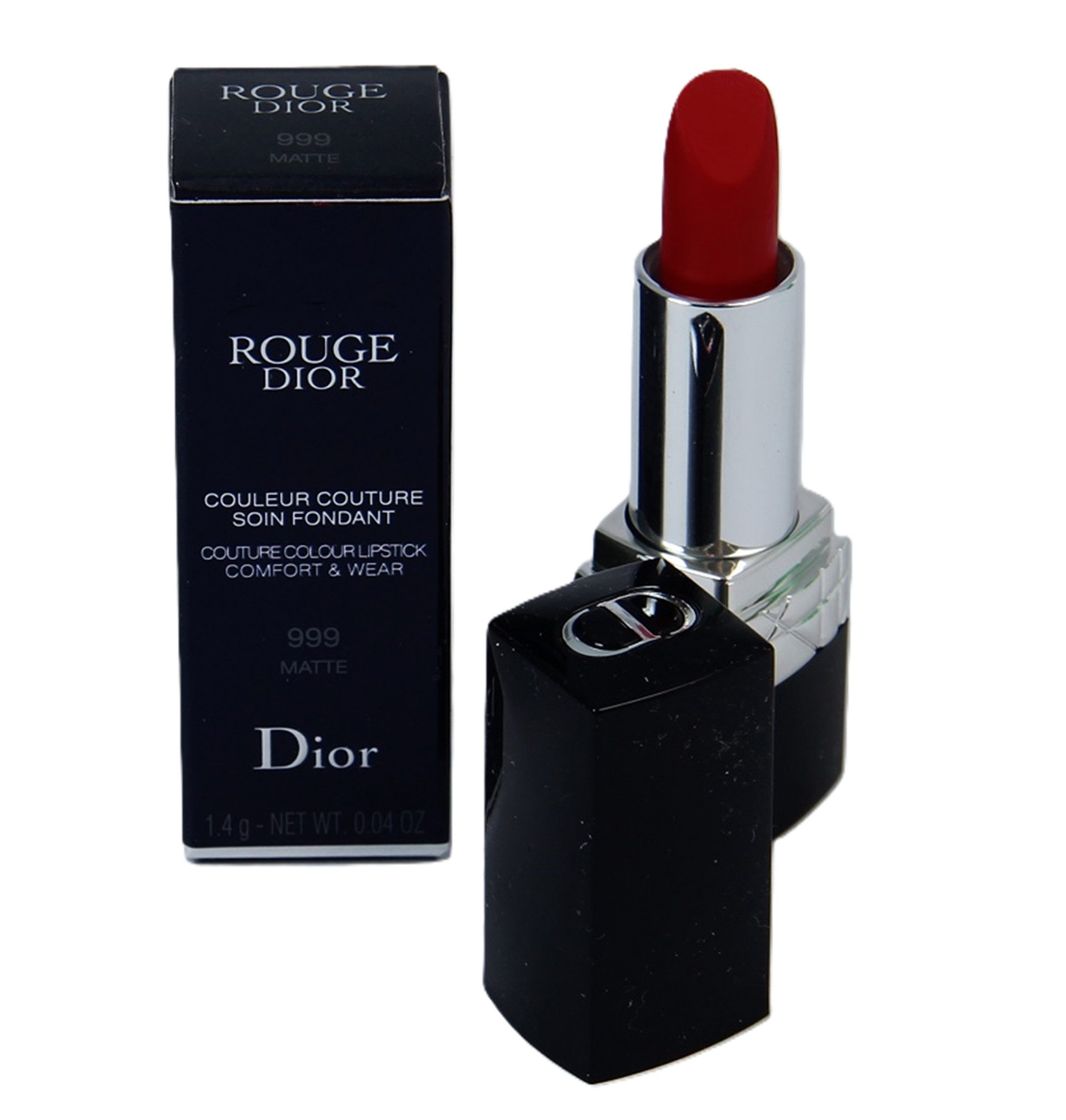 Lippenstift Dior Rouge Minigröße 1,4g Couture Lipstick 999 Matte