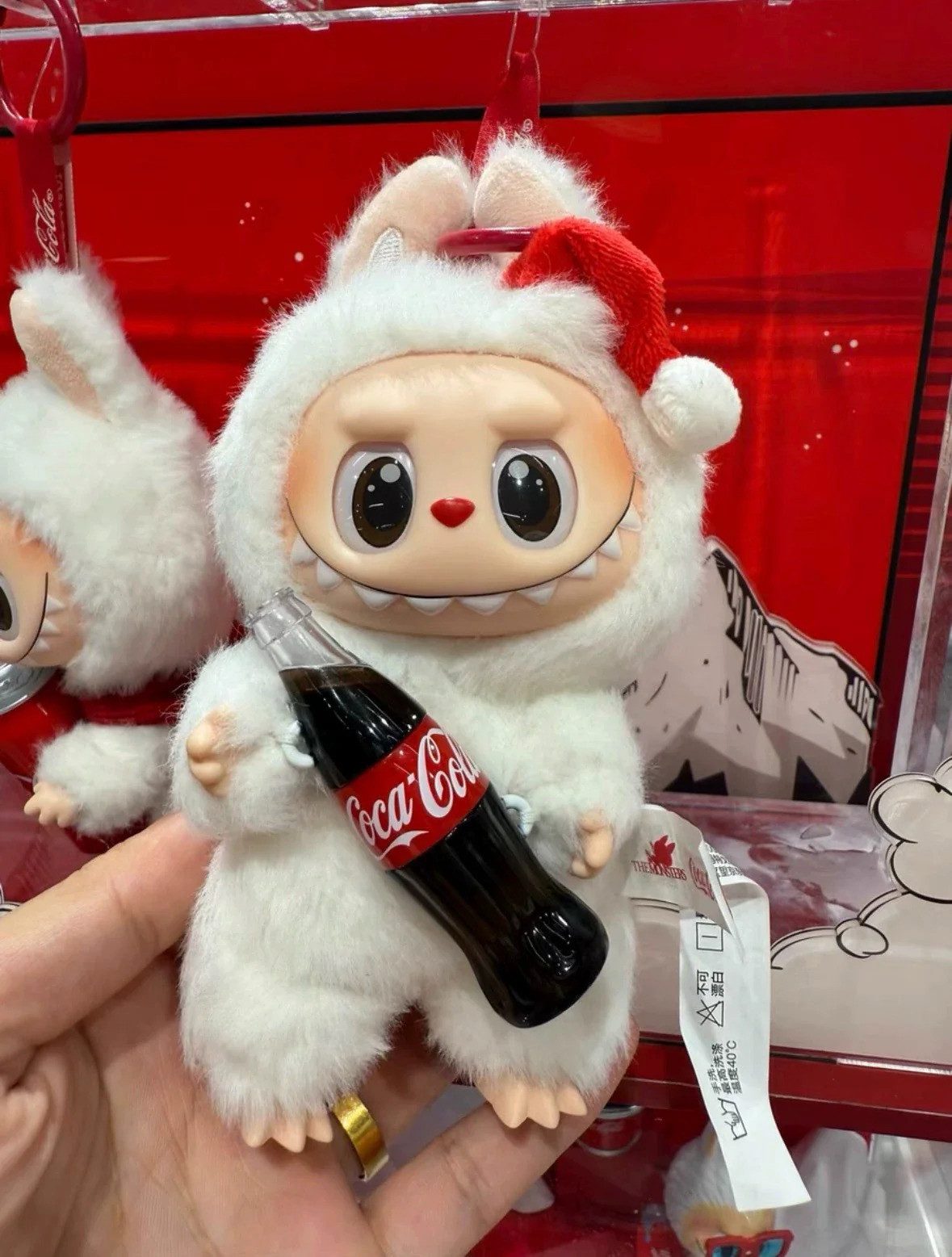 Wiztex Plüschanhänger Lafufu Plüschfigur Coca Cola günstig online kaufen