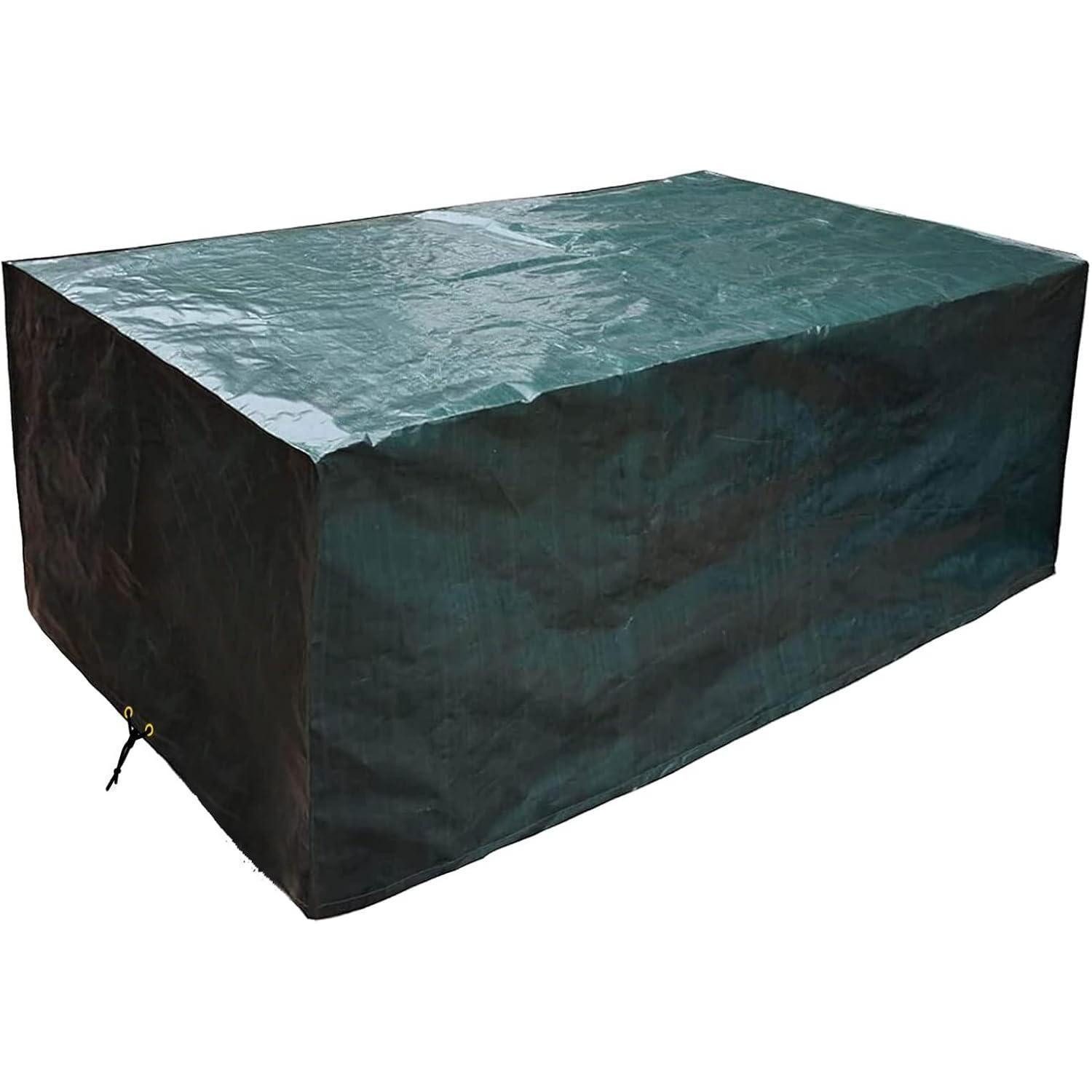 Gartenmöbel-Schutzhülle Möbelabdeckung XL rechteckig grün 280x204x106cm