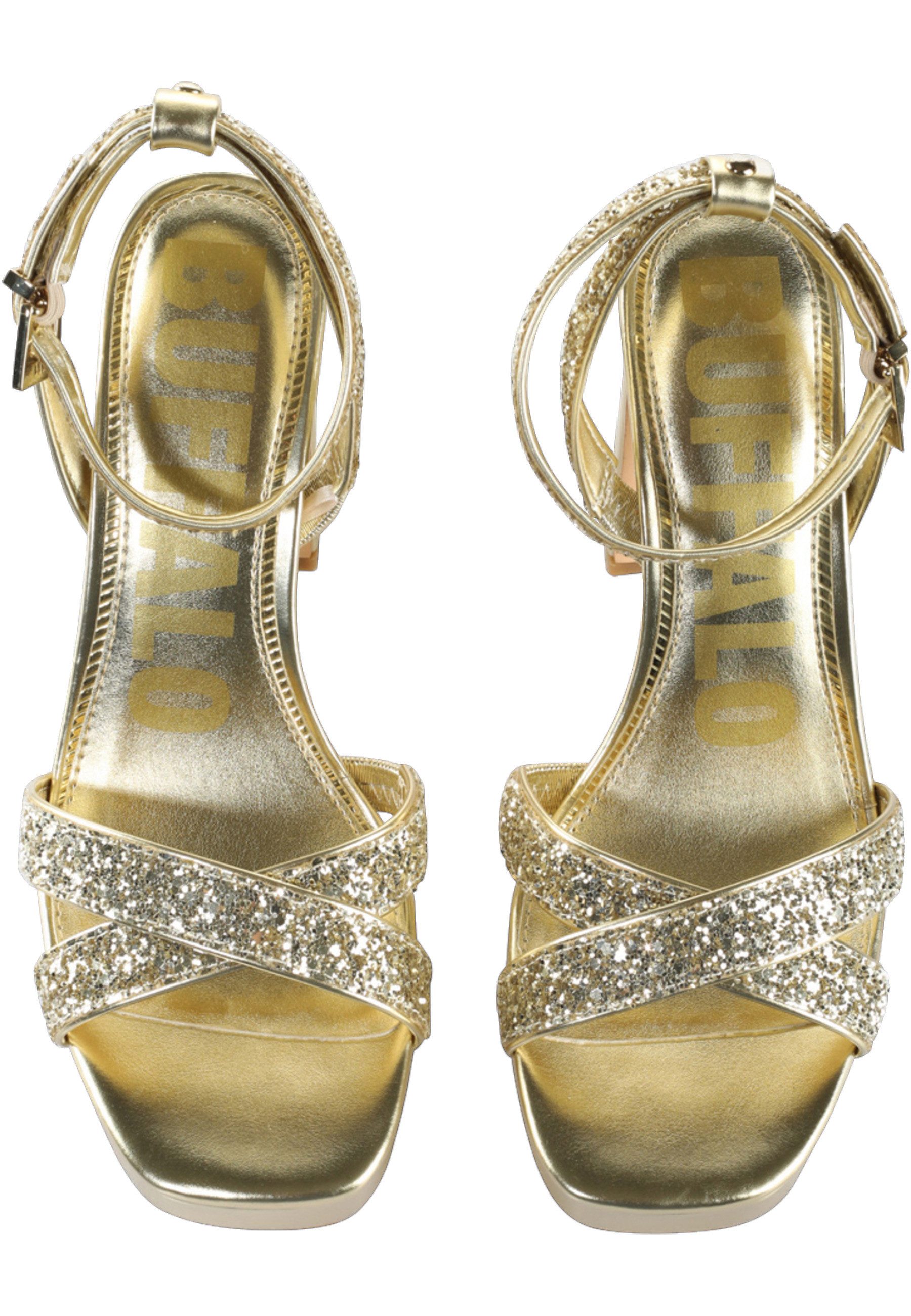 Buffalo Buffalo Buffalo June Glam - Vegan Nappa/Glitter High-Heel-Pumps