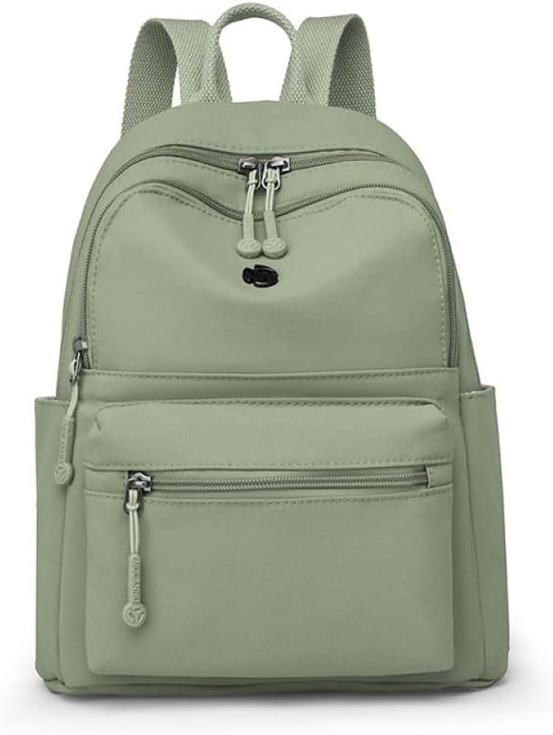 Oemmn Rucksack Damen Wasserdichte Nylon Casual Schultasche Daypack