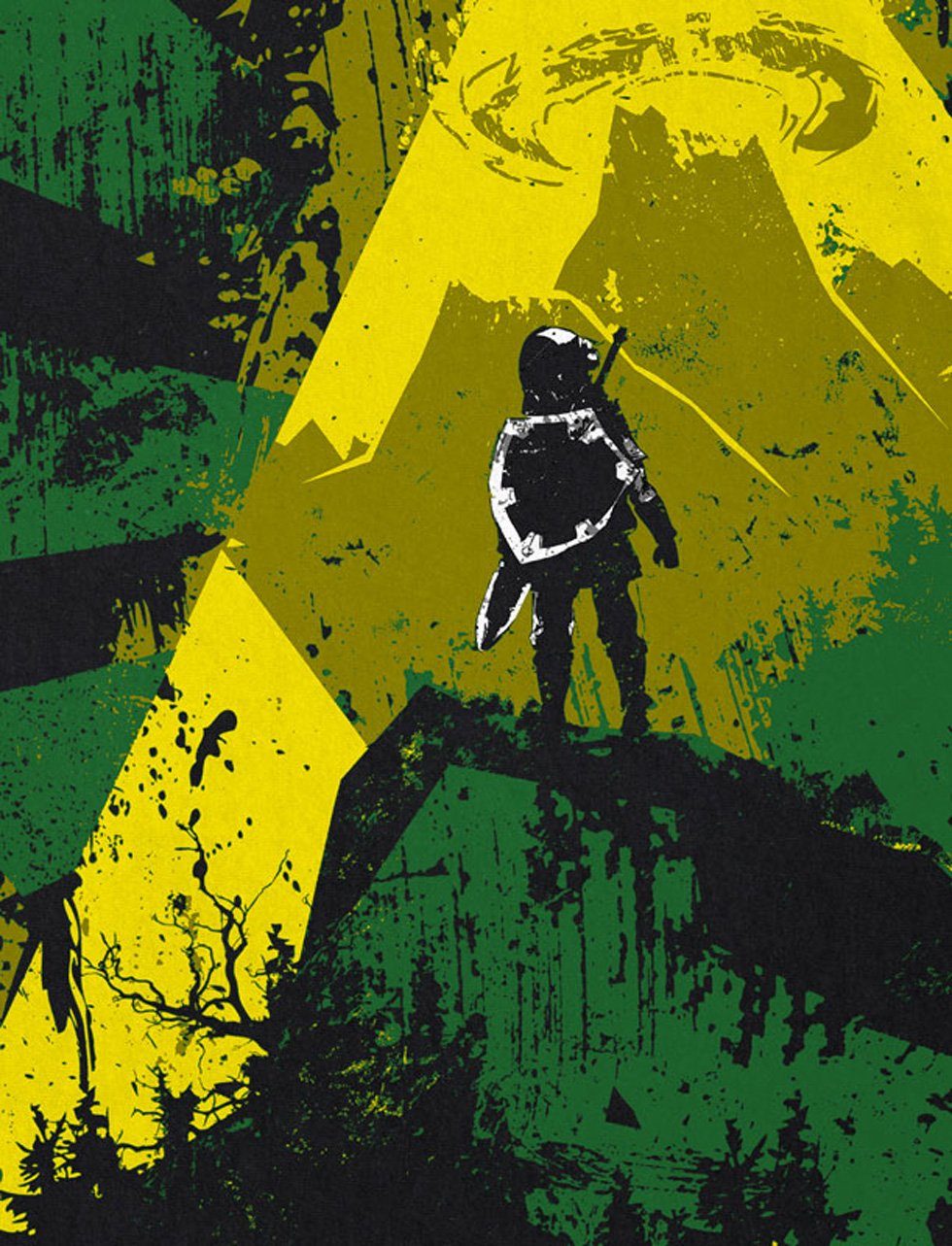 style3 T-Shirt Dangerous Hyrule link zelda link nintendo günstig online kaufen