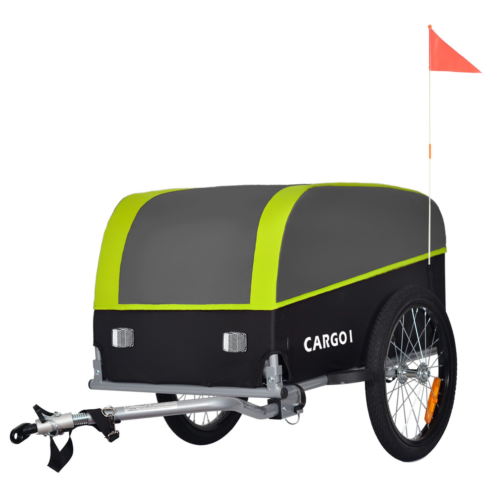 TIGGO Fahrradlastenanhänger Tiggo VS Cargo I Fahrrad Lastenanhänger Klappbar Fahrradanhänger