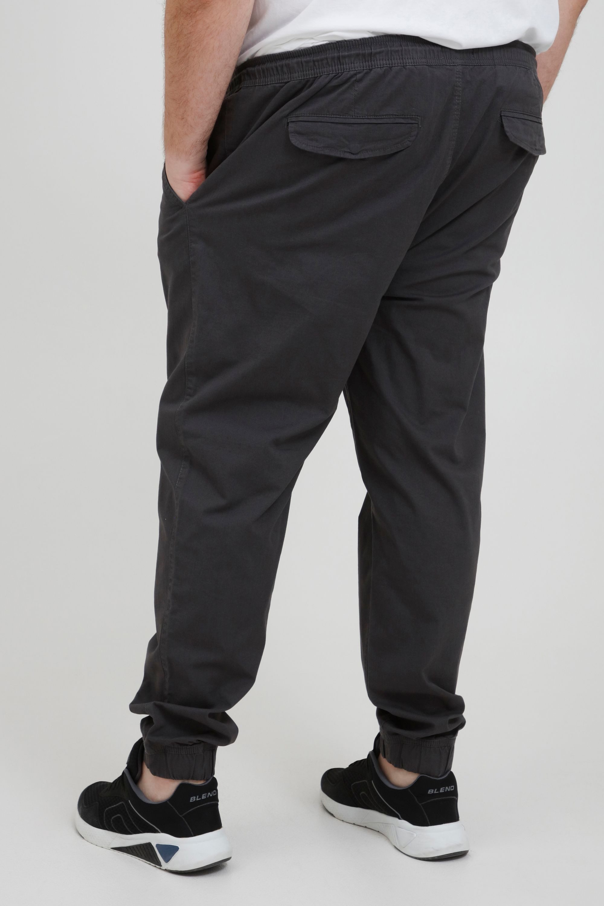 !Solid Chinohose SDThereon Big & Tall Trendige Chinohose mit Kordelzug in großen Größen