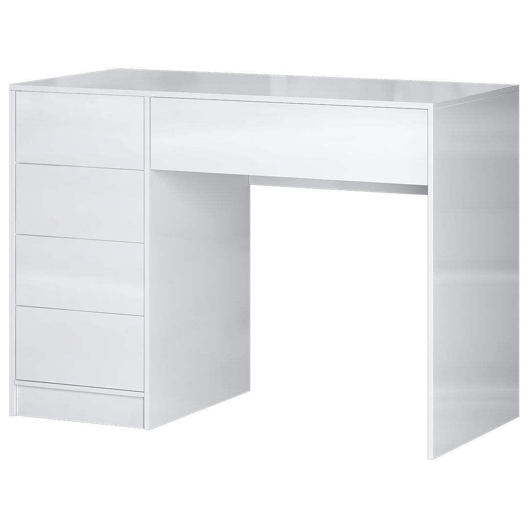 Bellamio Schreibtisch Livny mit 5 Schubladen beidseitig montierbar (Push-To günstig online kaufen