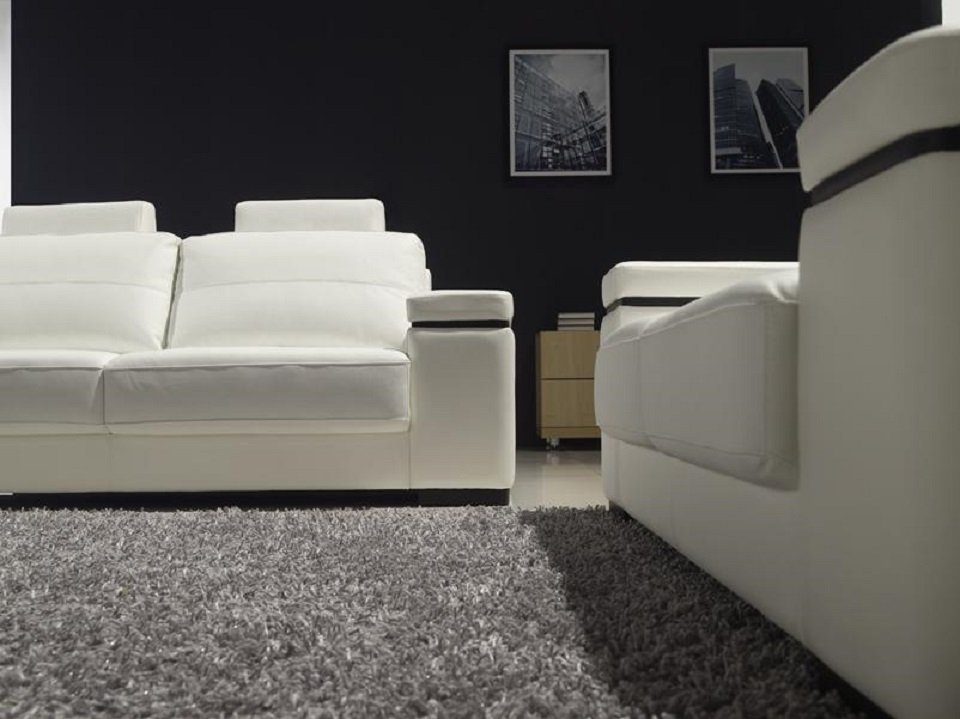 Sofas Sofa Set Europe Sofagarnitur JVmoebel Leder Couchen Sitzer Made Design Relax, in 3+2+1 Polster