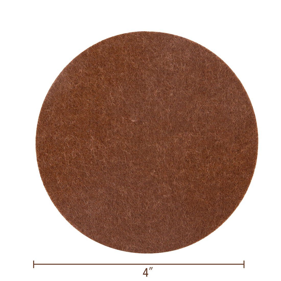 wortek Getränkeuntersetzer Filz-Untersetzer Rund für Gläser 8er Tischset, Zubehör für Tisch & Gläser, Set, 8-tlg., cm