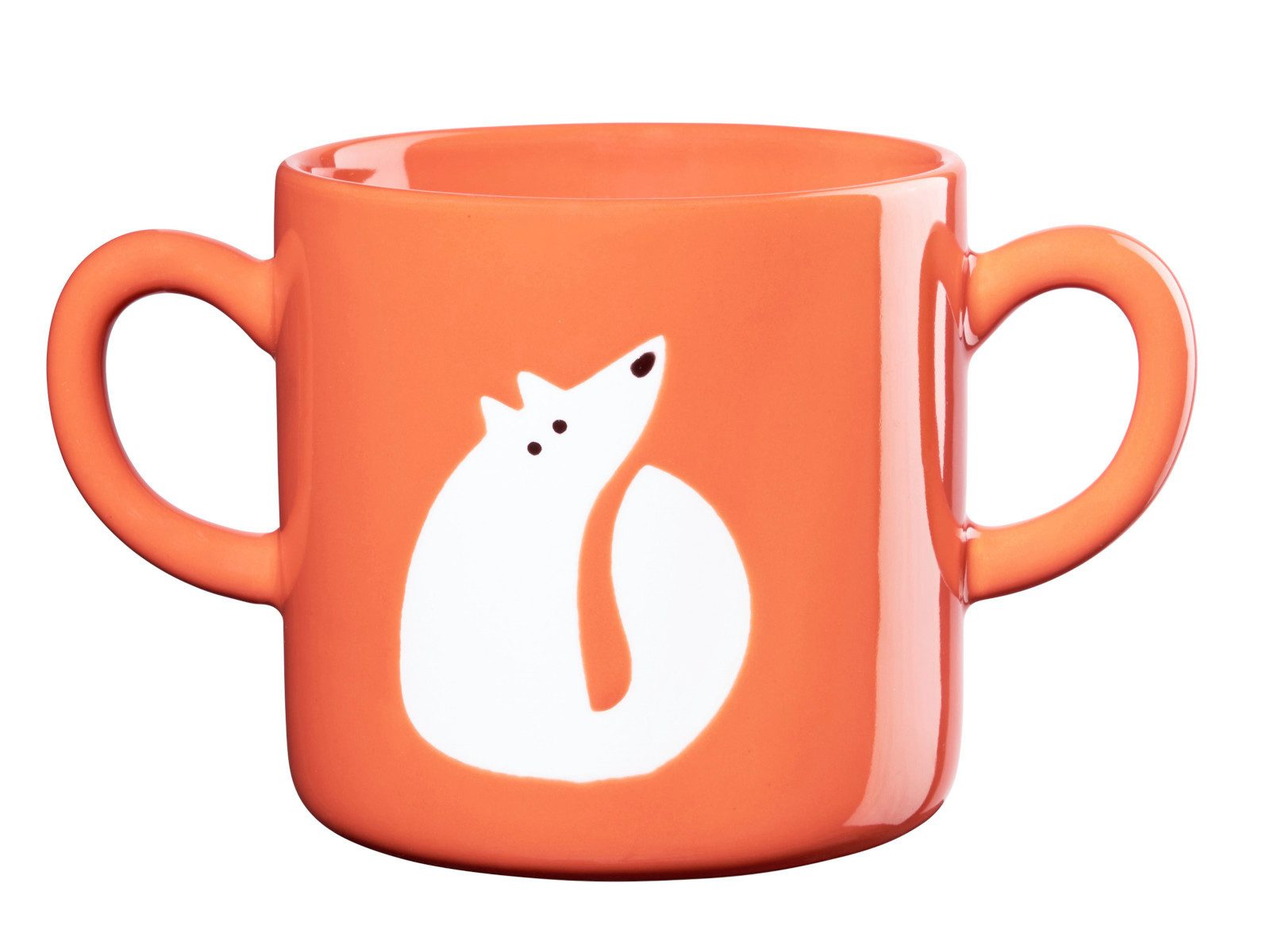 ASA SELECTION Becher Buddies Henkelbecher Fuchs 0,25l, New Bone China