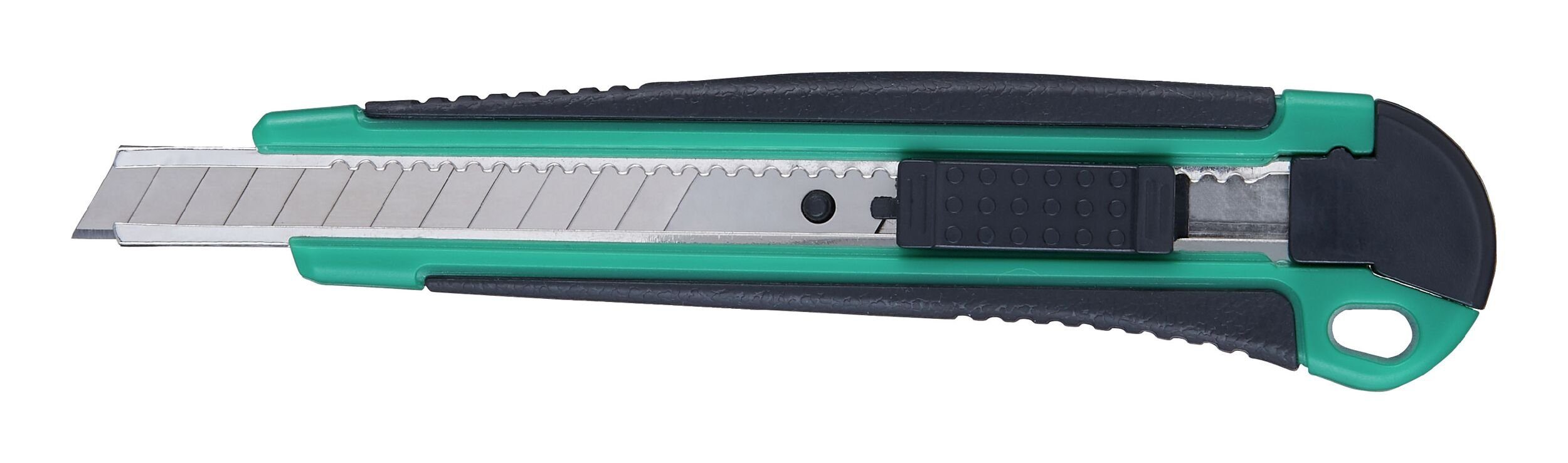 fortis Cutter, Cuttermesser Kunststoff 9 mm mit 3 Klingen