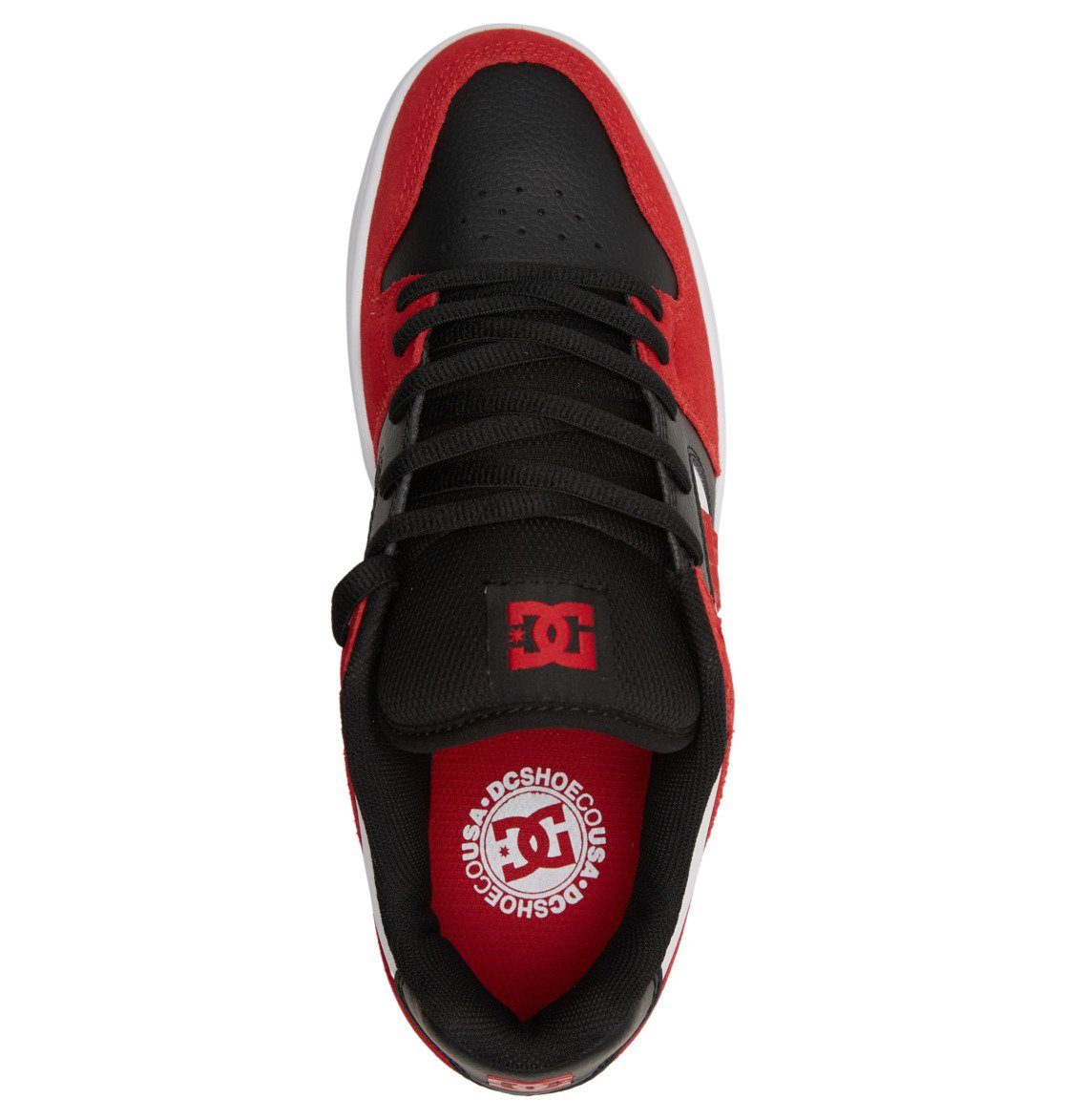 Red/Black/White Shoes DC S Sneaker Manteca 4
