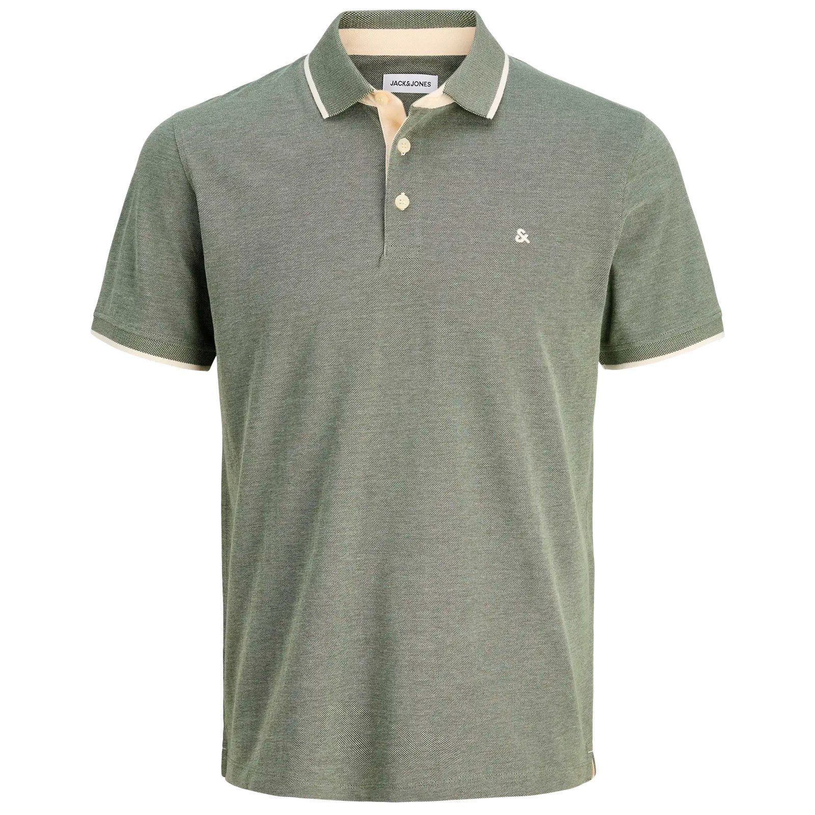 Jack & Jones Poloshirt Jack&Jones Poloshirt Übergröße salbeigrün JJEPAULOS günstig online kaufen