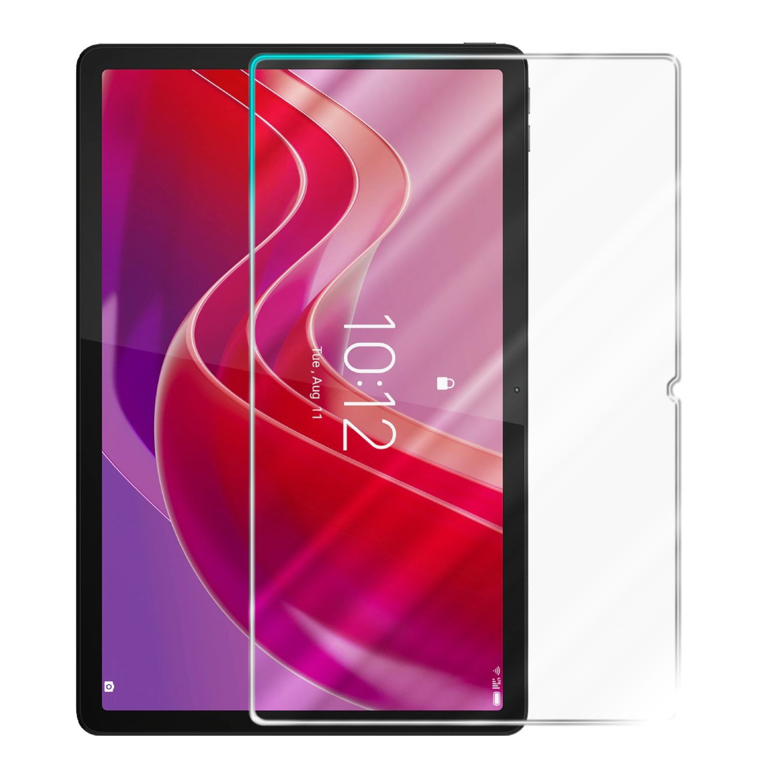 Cadorabo Schutzfolie für Lenovo Tab M11 Schutzfolie, (1-St), Schutzfolie Panzer Folie (Tempered) Display Schutzglas 3D Touch