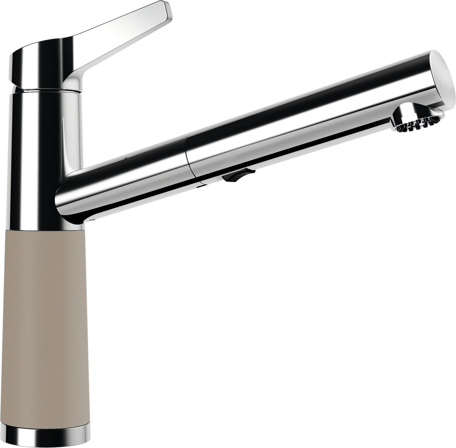 Schock Küchenarmatur SC510 ausziehbar, Strahl-Brause, Rückflussverhinderer, Schwenkbereich 120°