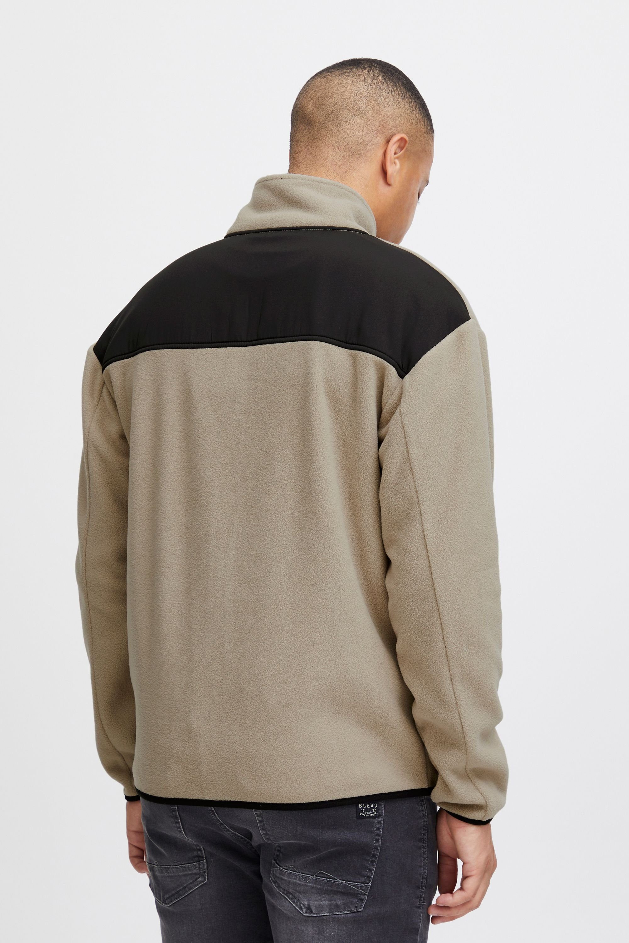 Blend Fleecejacke BHSweatshirt (1-St) Kuschelige Teddyjacke