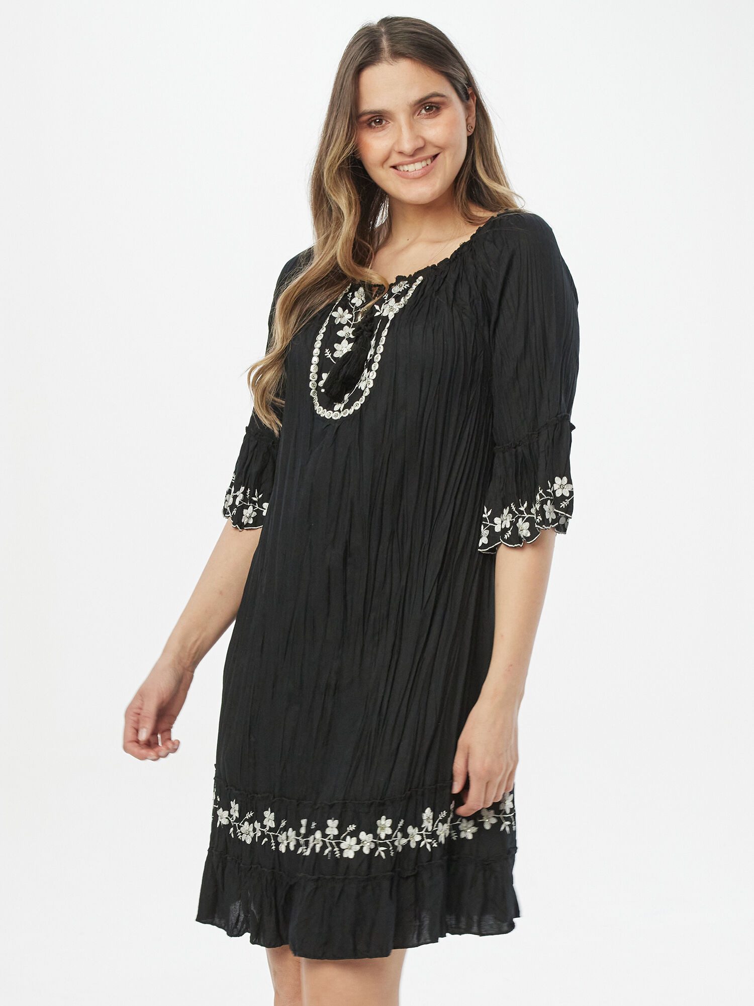 Tunika Kleid Figurumspielend
