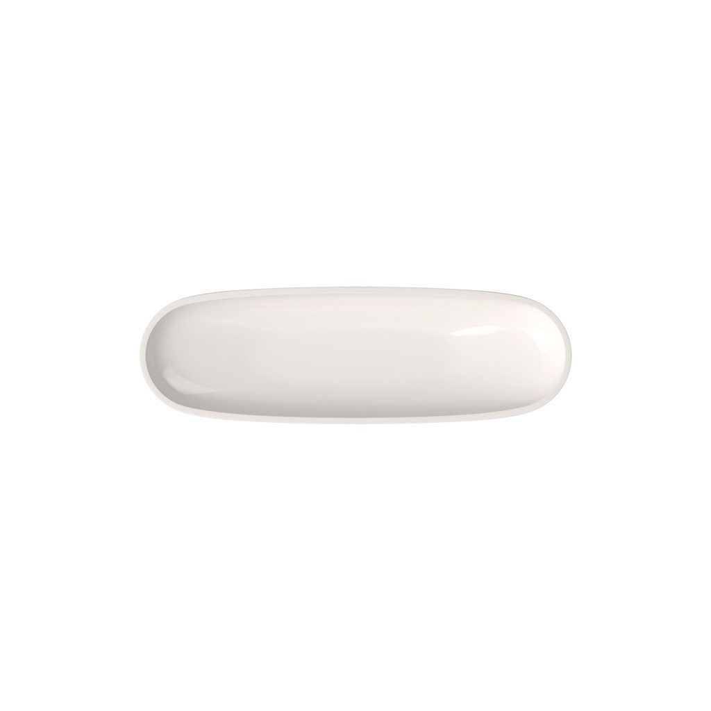 Villeroy & Boch Müslischale Artesano Original Servierschale, 44 x 14 cm, weiß, Porzellan, (1-tlg), Premium Porcelain, mikrow.- & spülm.sicher, Made in Germany