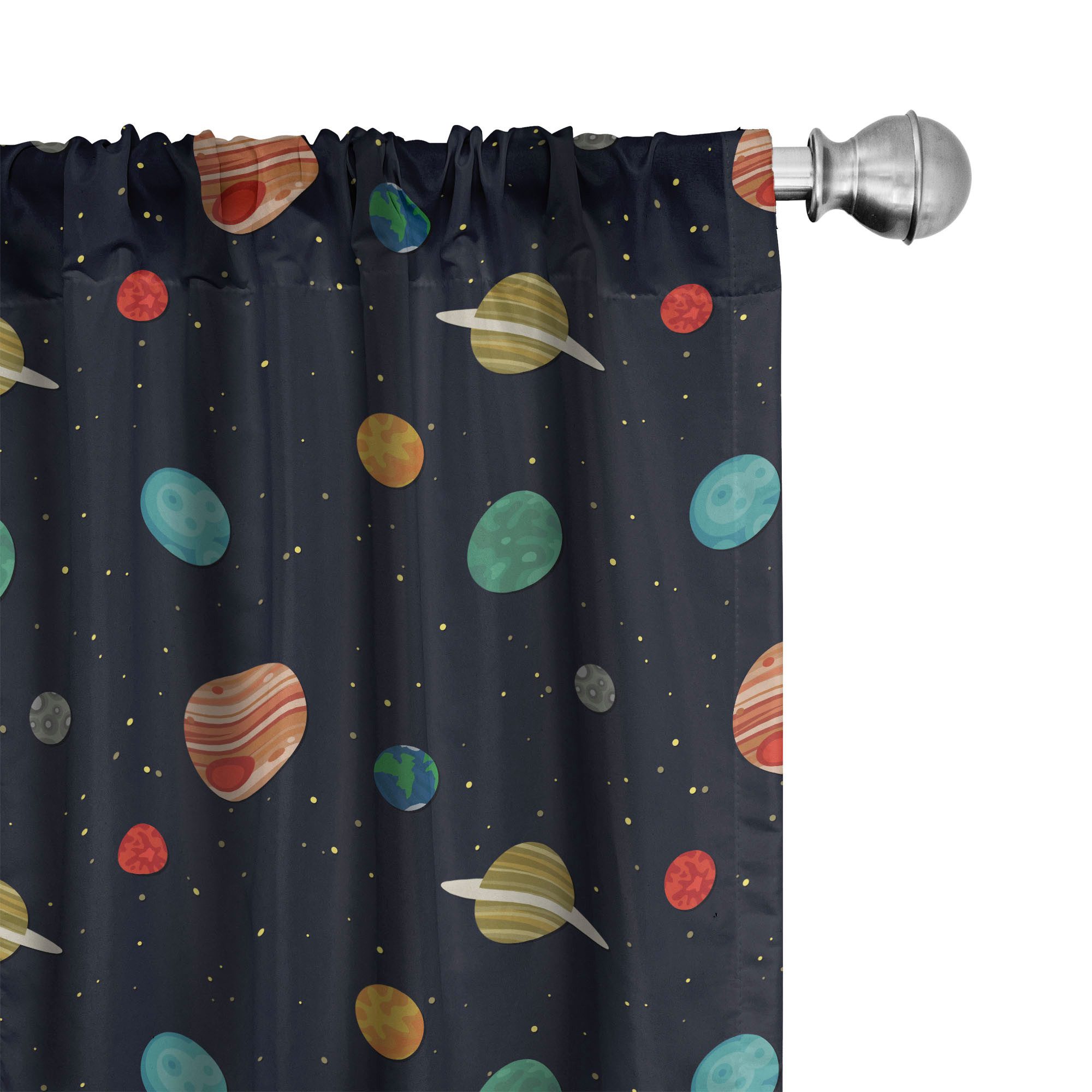 Abakuhaus Gardine Vorhang für Wohnzimmer Schlafzimmer Dekor, Microfaser, Ga günstig online kaufen