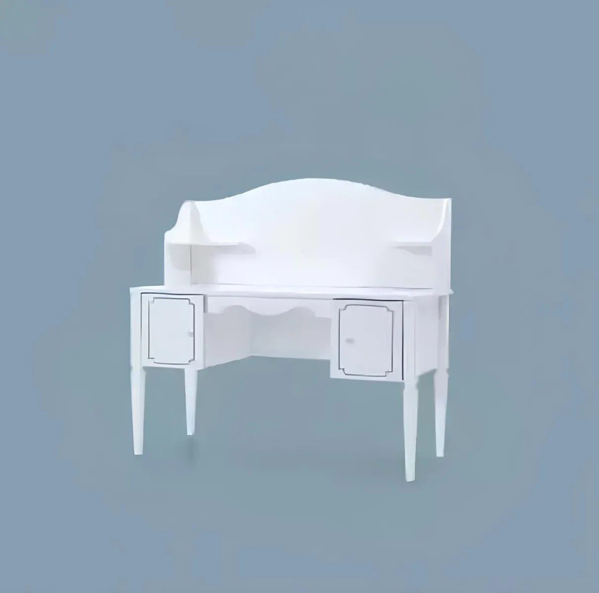 JVmoebel Kinderschreibtisch Weißer Schreibtisch für Kinder – Arbeits- und Spieltisch, Made in Europa