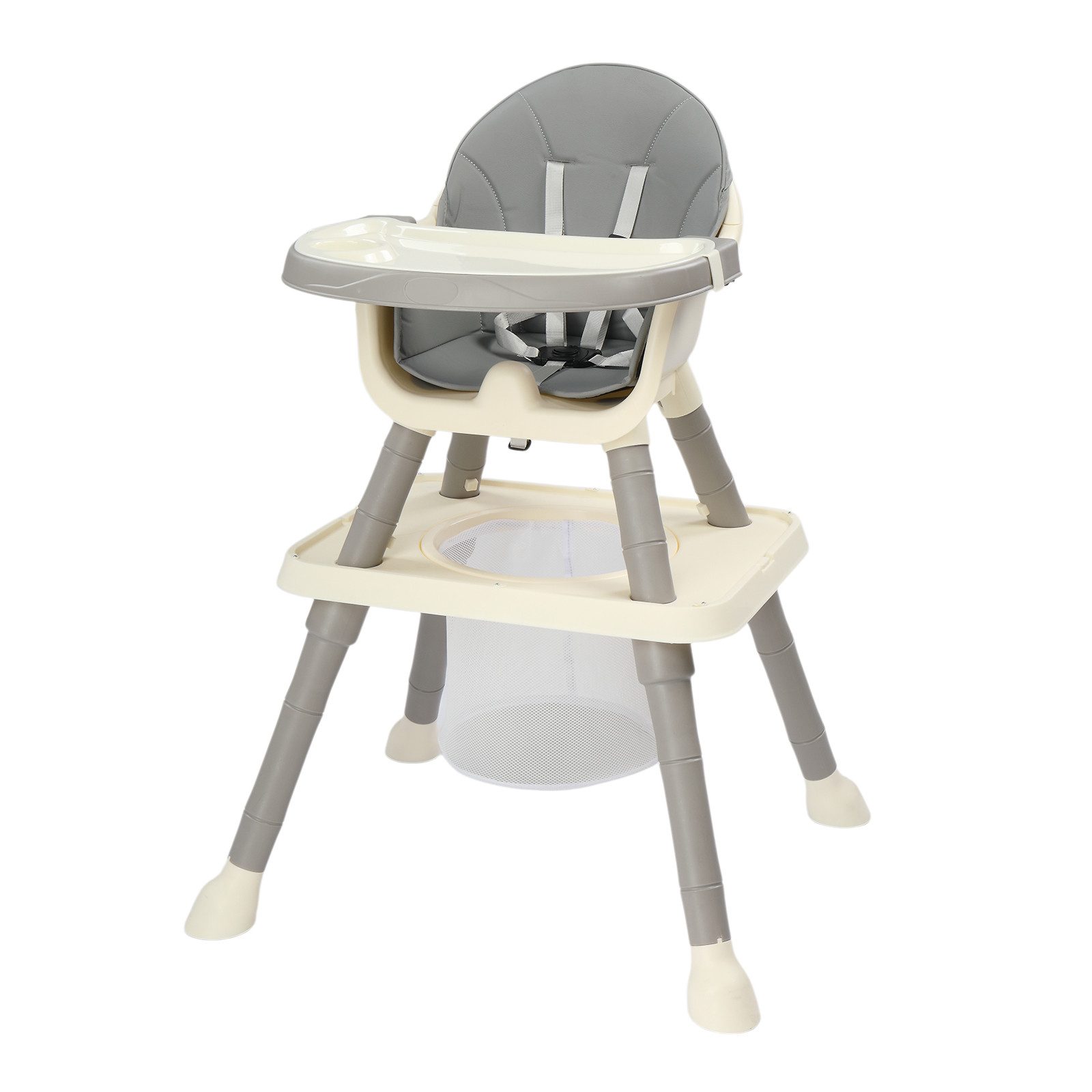 VINGLI Hochstuhl Baby ab 6 Monate für Essen und Badewanne, Multifunktionaler Babystuhl