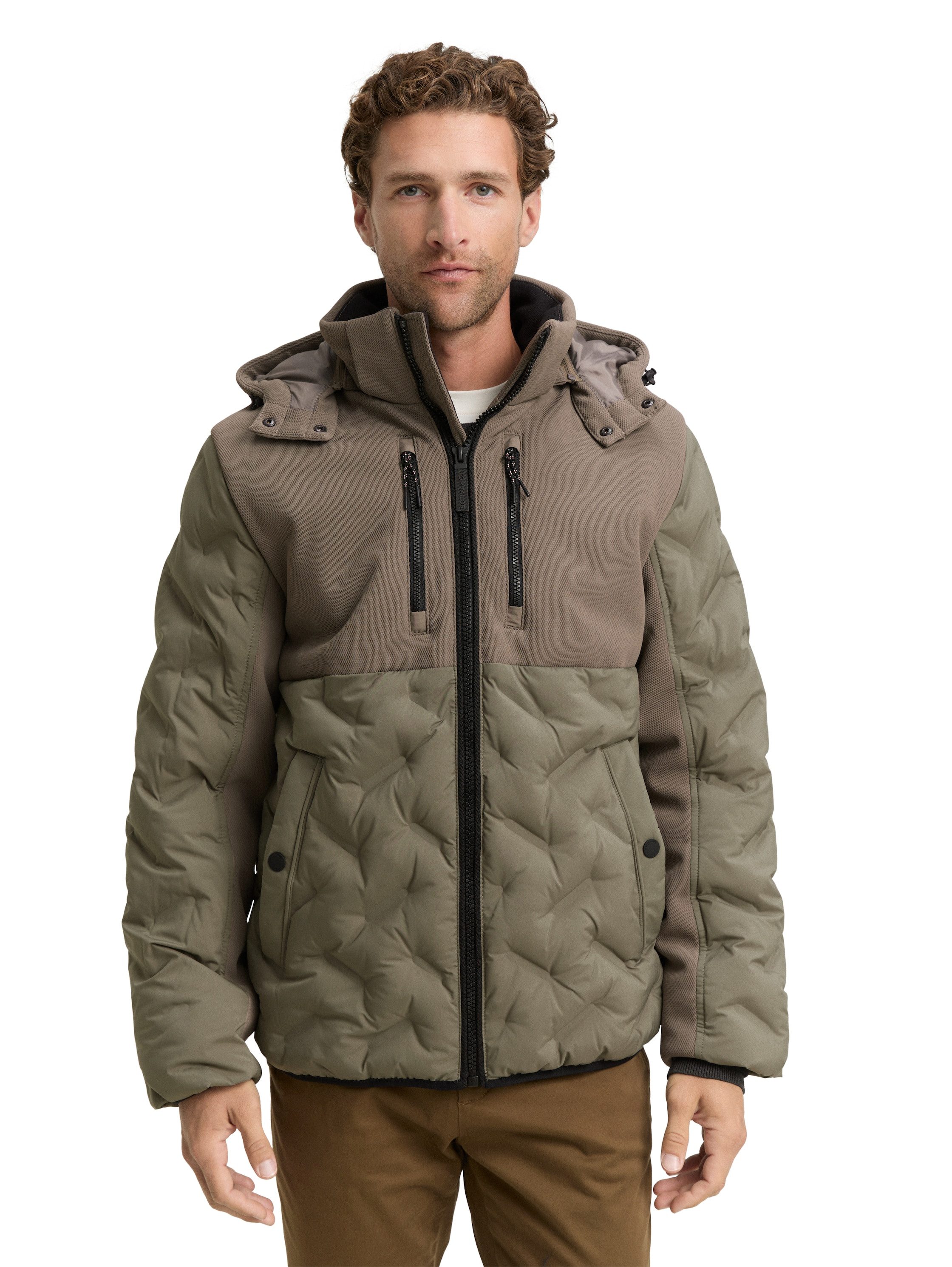 TOM TAILOR Steppjacke mit Kapuze günstig online kaufen