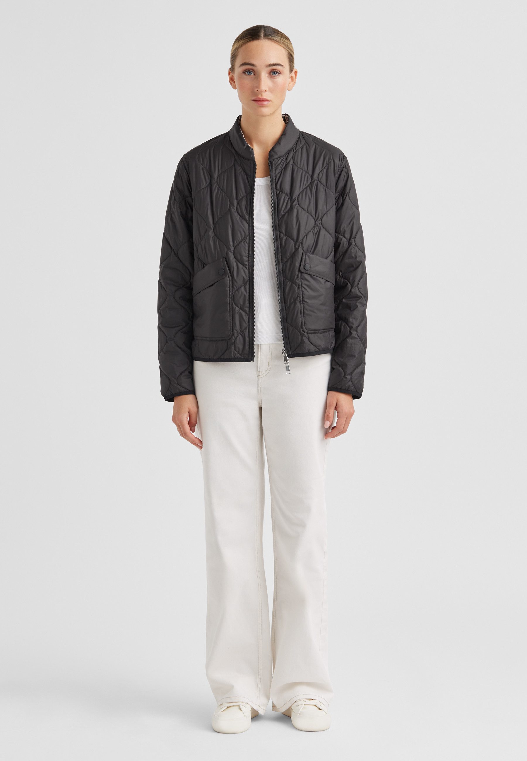 Milestone Wendejacke MSGia Damen Jacke beidseitig Übergangsjacke mit Logo B günstig online kaufen