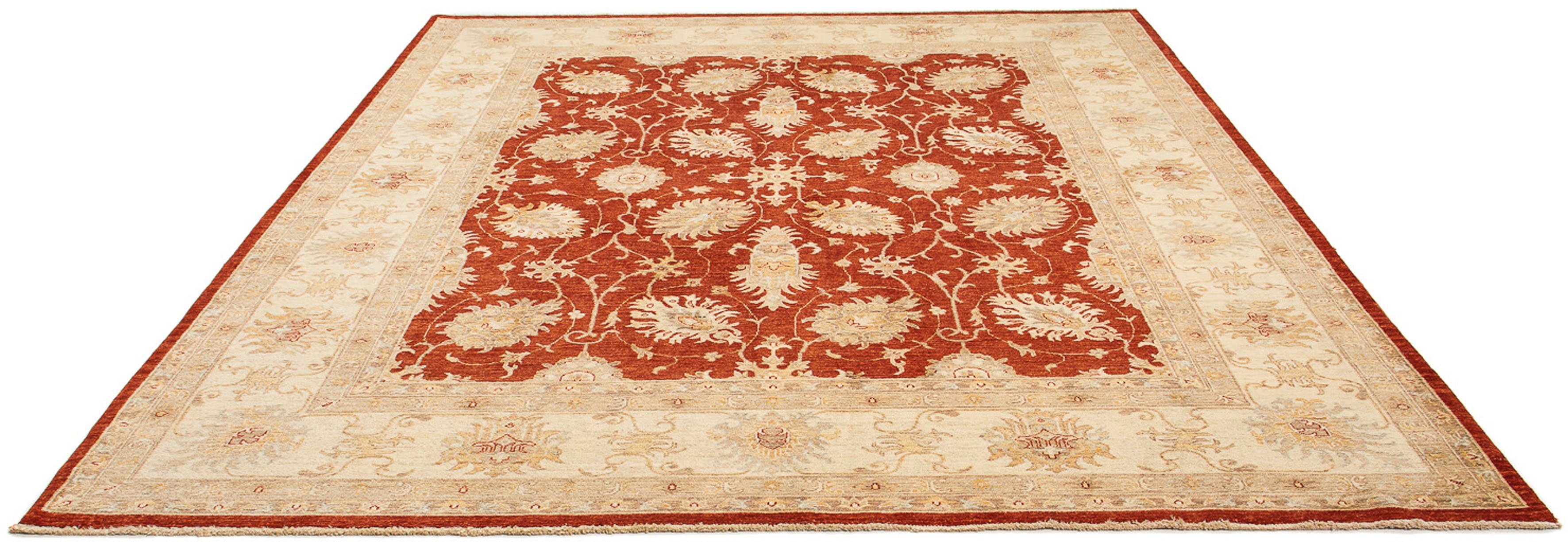 Orientteppich Ziegler - 295 x 249 cm - dunkelrot, morgenland, rechteckig, Höhe: 6 mm, Wohnzimmer, Handgeknüpft, Einzelstück mit Zertifikat