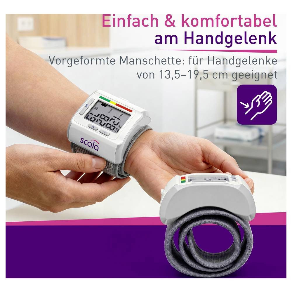Scala Blutdruckmessgerät SC 6400 Handgelenk Blutdruckmessgerät 2187