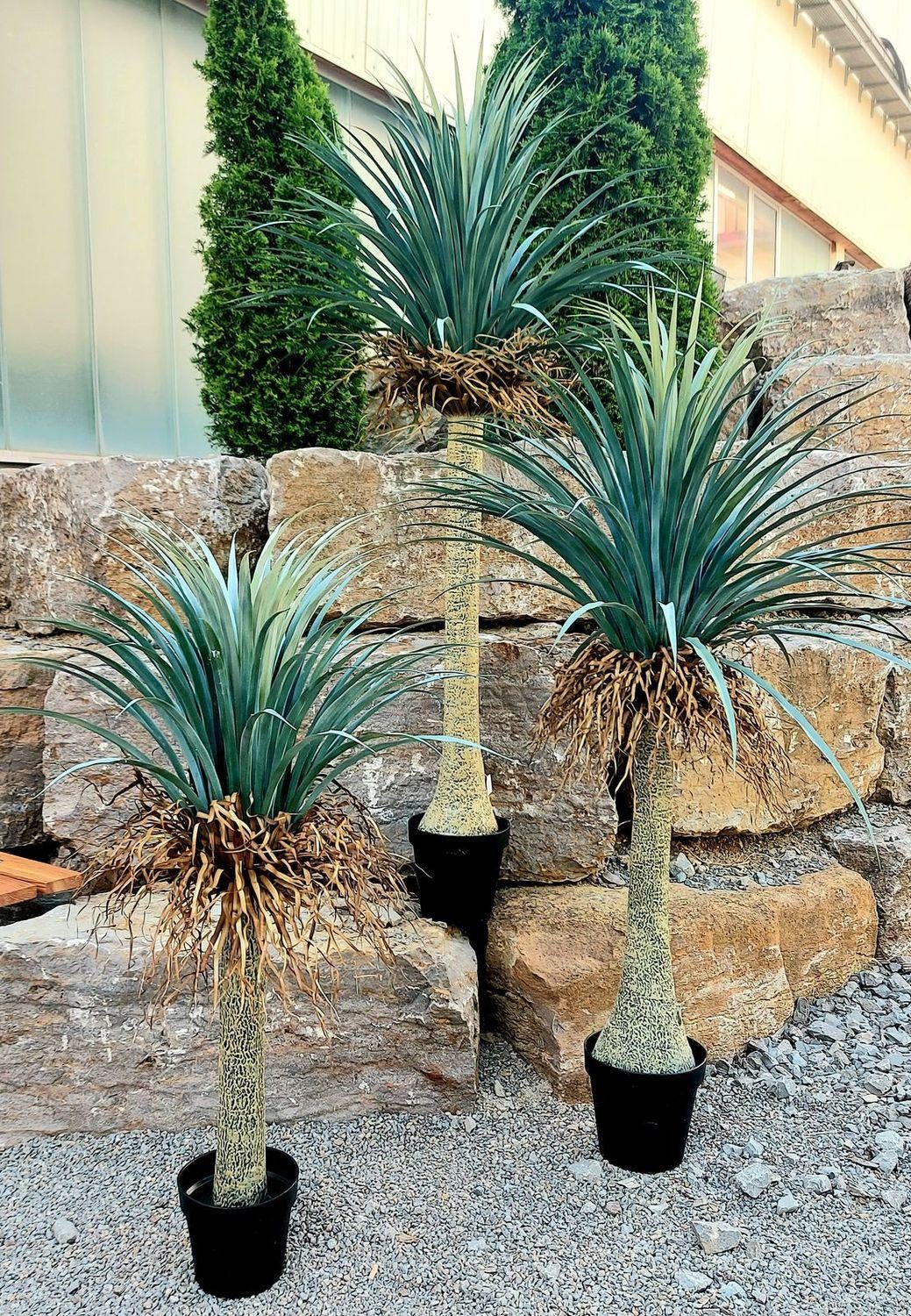 Kunstpalme Yucca rostrata Hardin, Dekotopf, 160cm Yucca (Yucca rostrata), artplants, Höhe 160.0 cm