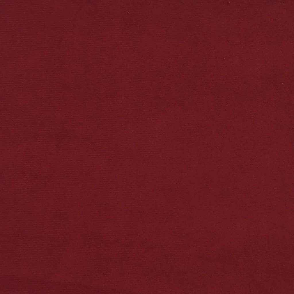 Sperrholz Weinrot (B/H/T: Stahl, aus in möbelando Esszimmerstuhl Polyester), (100 51x81x52 Samt verchromter % Gangelt cm),