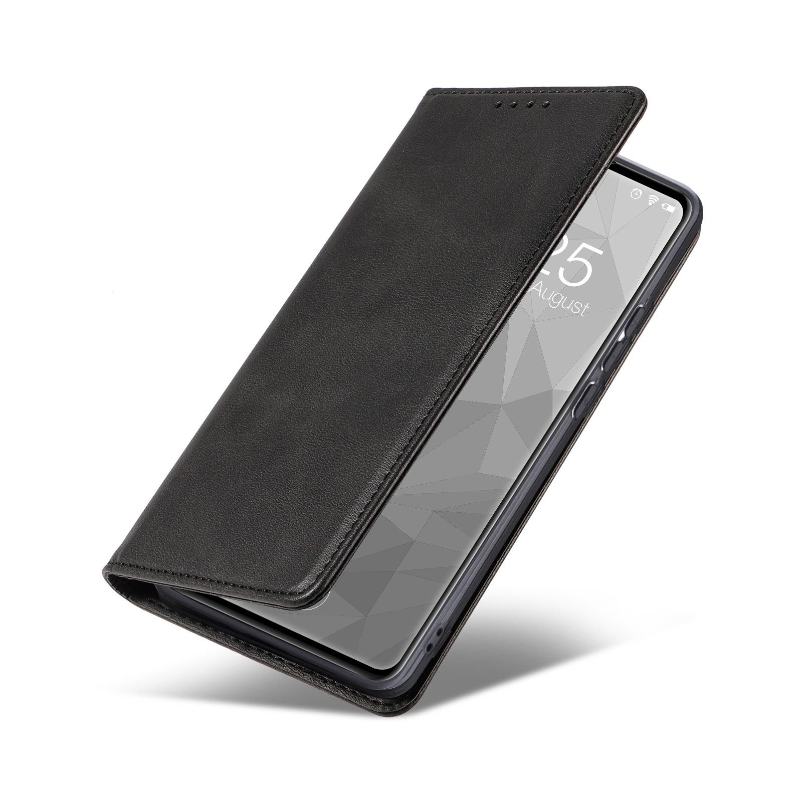 Tec-Expert Handyhülle Tasche Hülle für Huawei P30 6.1 Zoll, 6.1 ", Cover Klapphülle Case mit Kartenfach Fliphülle aufstellbar