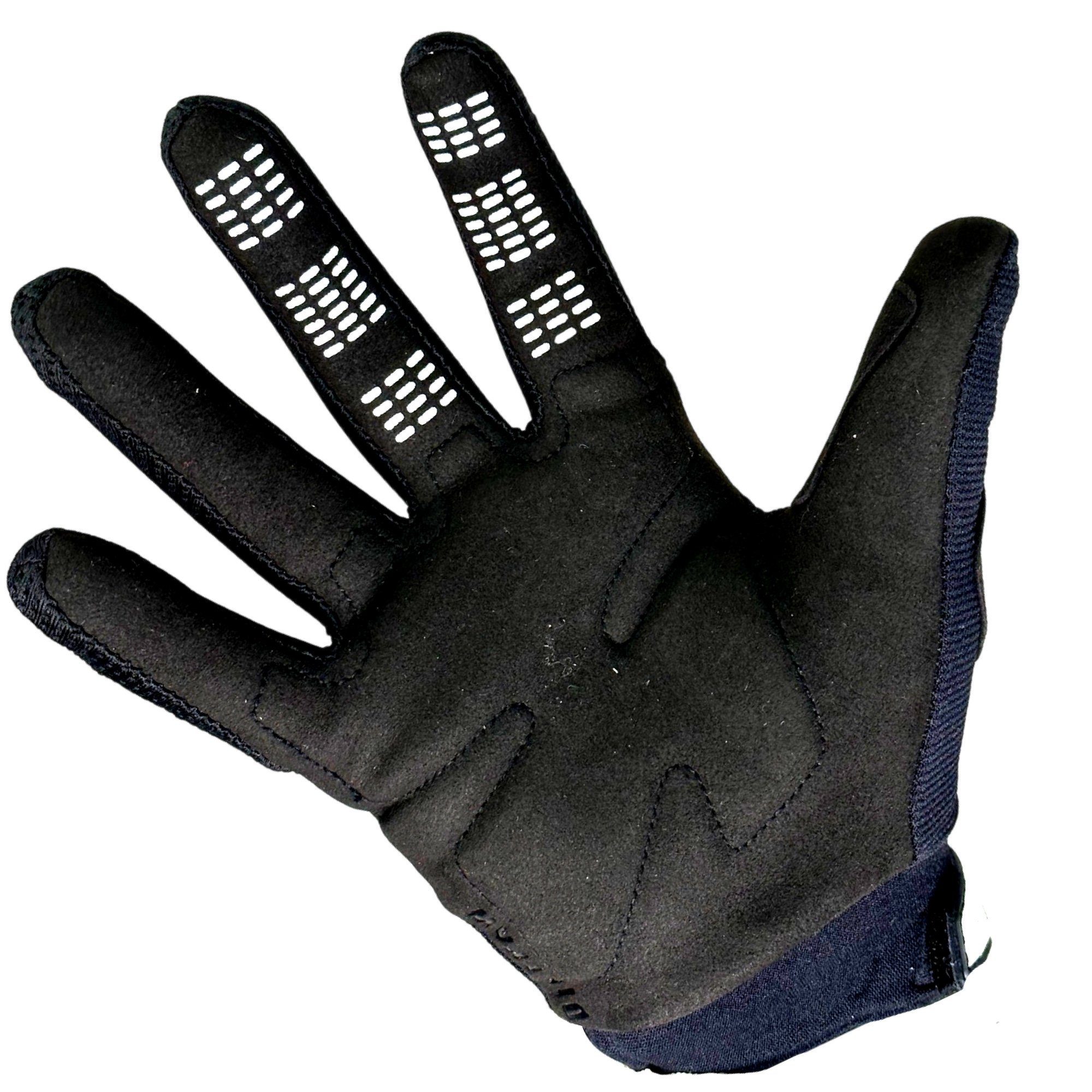 Fox Racing Fahrradhandschuhe Fox Dirtpaw Youth Kinder Glove Handschuhe Retro Schwarz/Weiß