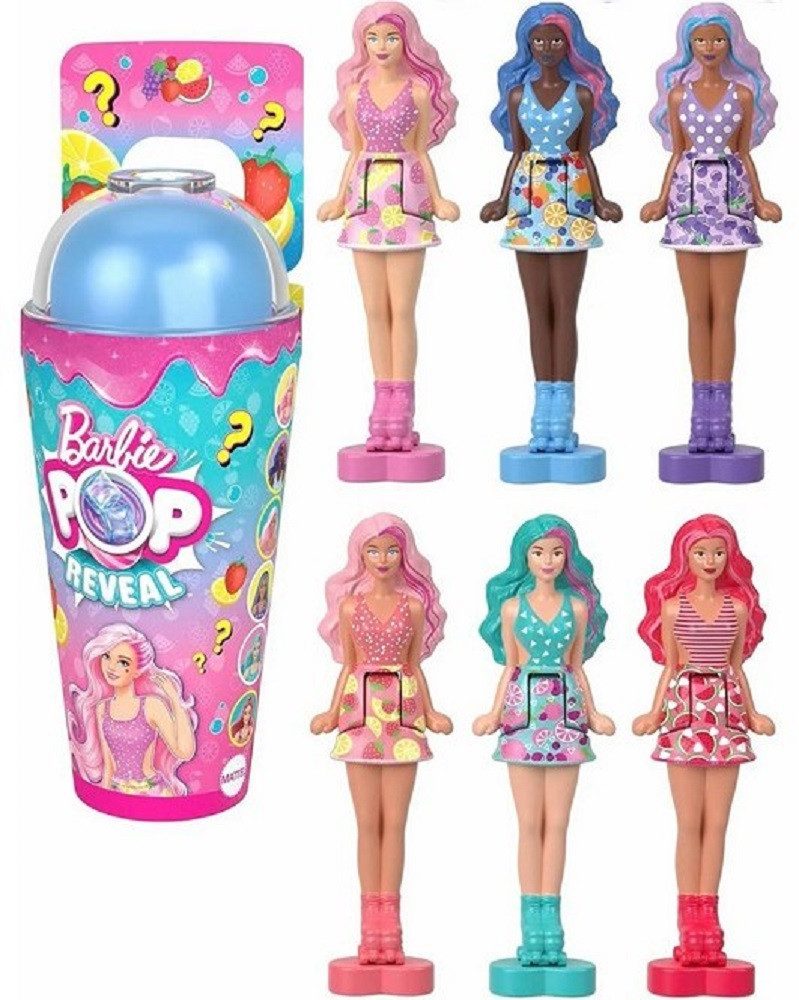 Mattel® Spielfigur Mini BarbieLand Puppe 4 cm mit Trinkbecher 7,5x15 cm Übe günstig online kaufen