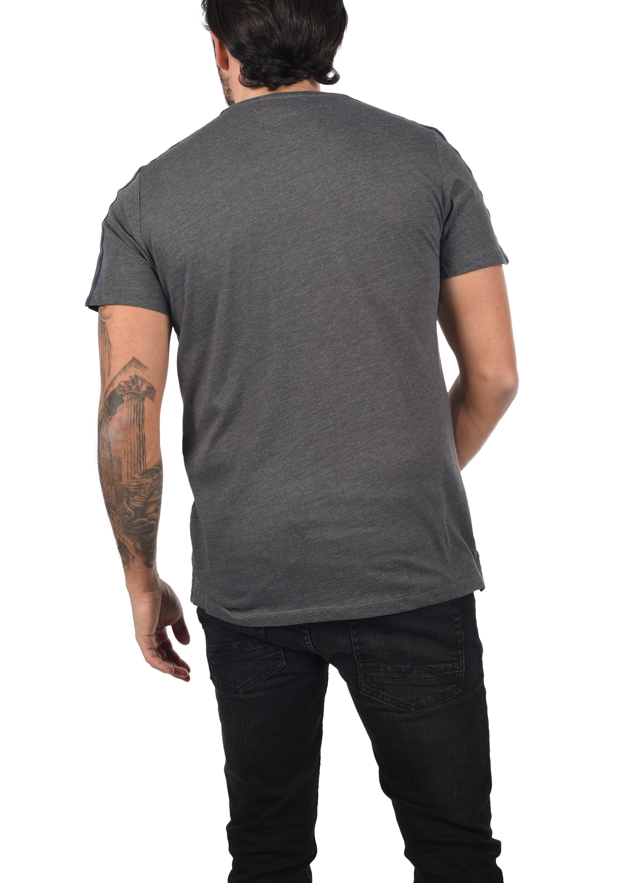 Pewter mix - Rundhalsshirt mit 20502910 Friday (50817) Rundhalsauschnitt T-Shirt CFTshirt Casual