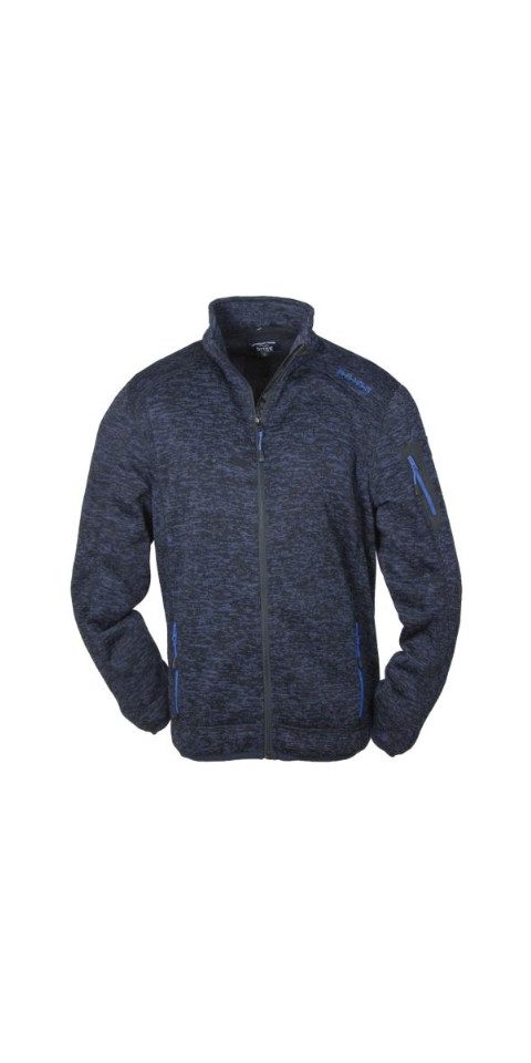 Brigg Allwetterjacke Fleecejacke Dunkelblau