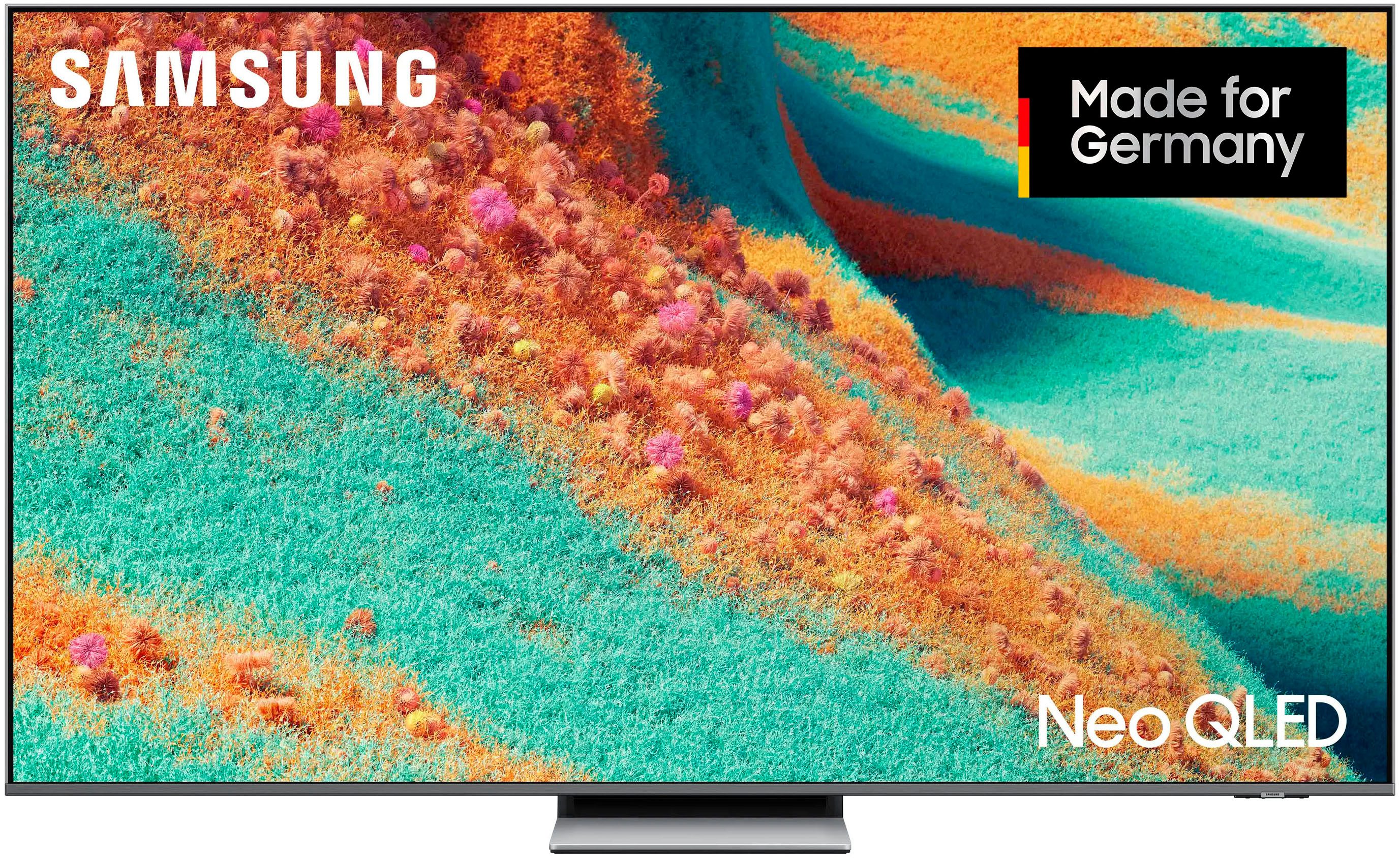 Samsung GQ85QN85FAU QLED-Fernseher (214 cm/85 Zoll, 4K Ultra HD, Smart-TV, NQ HDR+, 4K AI Upscaling, Dolby Atmos & AI Sound, Gaming bis zu 144Hz)